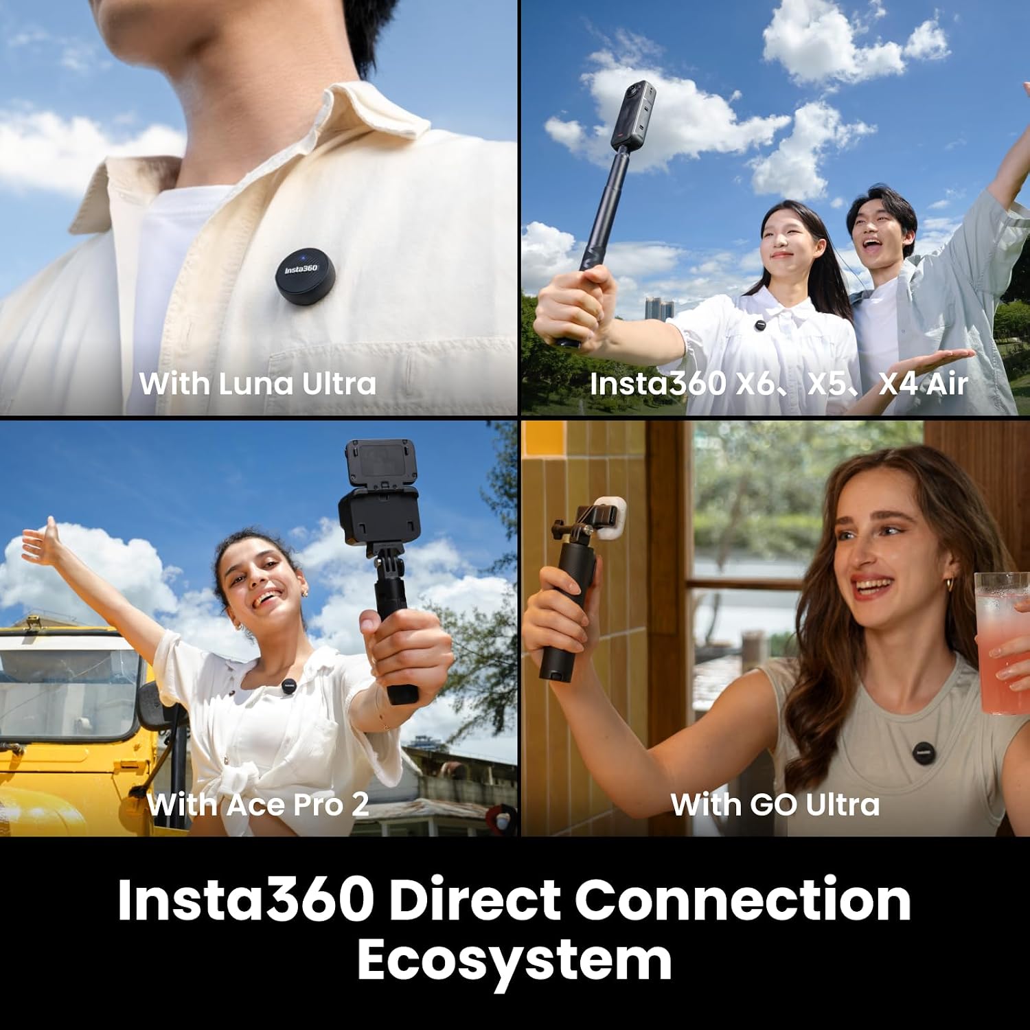 Detalle 1 de Insta360 Wireless Microphone Transmitter 7.9 g