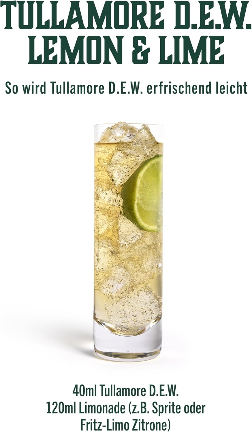 Detalle de Tullamore D.E.W. Original Blended Irish Whiskey 70 cl – milde Komposition aus Grain-, Malt- und PotStill-Whiskey