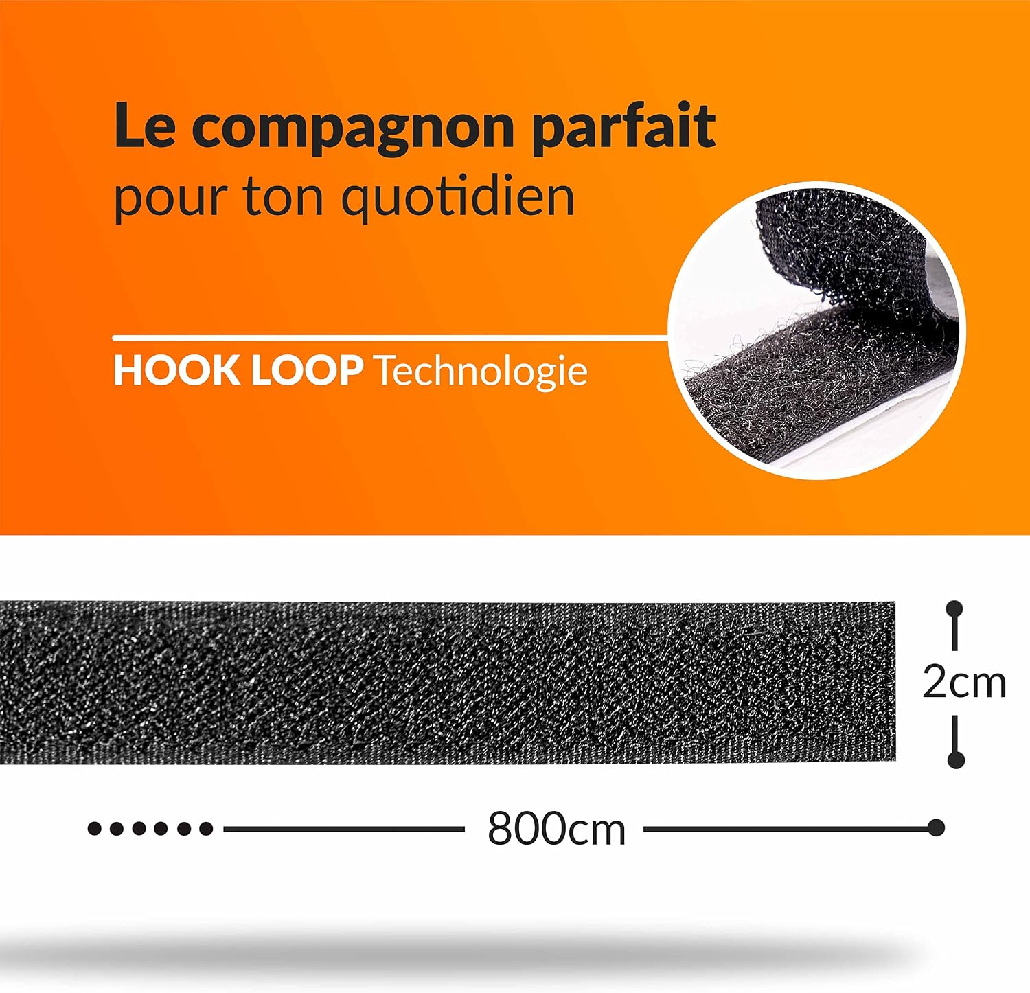 Detalle de Autocollant double face Scratch 8 m