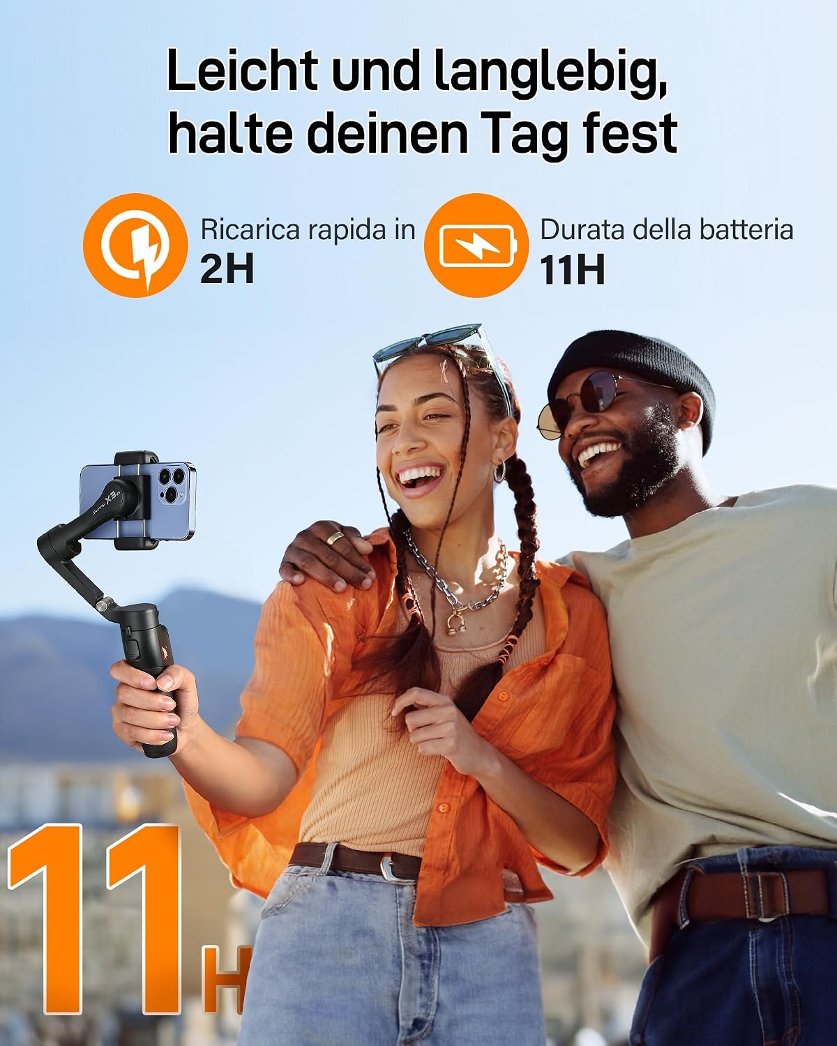 Thumbnail 6 de hohem iSteady X3 SE Gimbal smartphone 11 ore