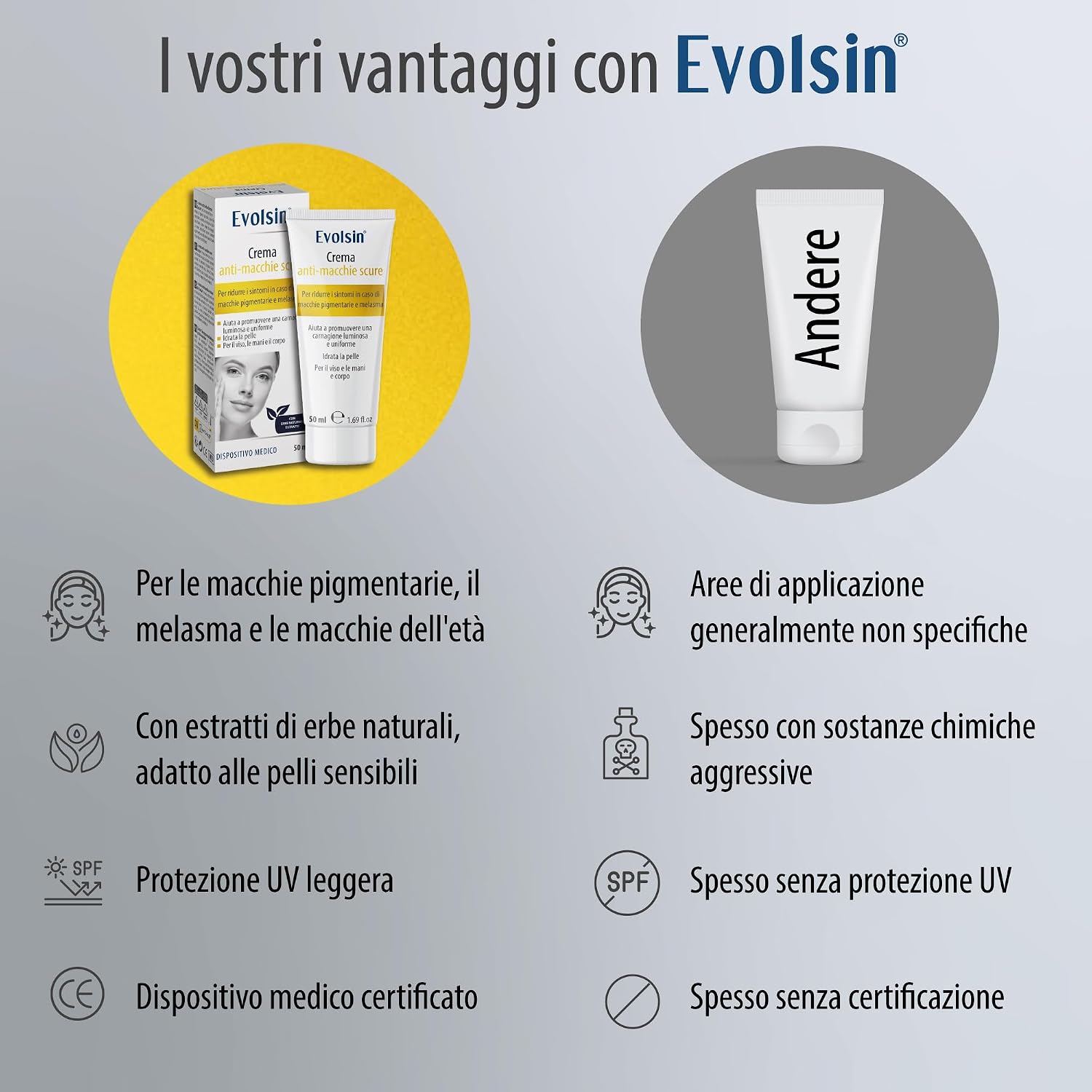 Thumbnail 5 de Evolsin Crema anti pigmentazione