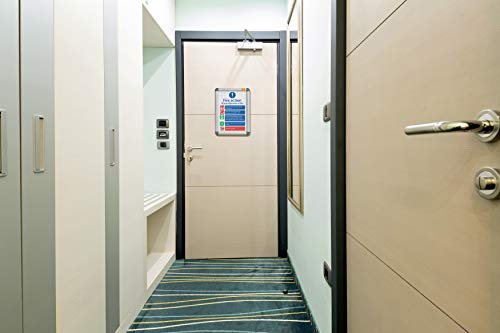 Thumbnail 1 de Nobo 1902214 Tablón de pared A4 con marco aluminio 📌