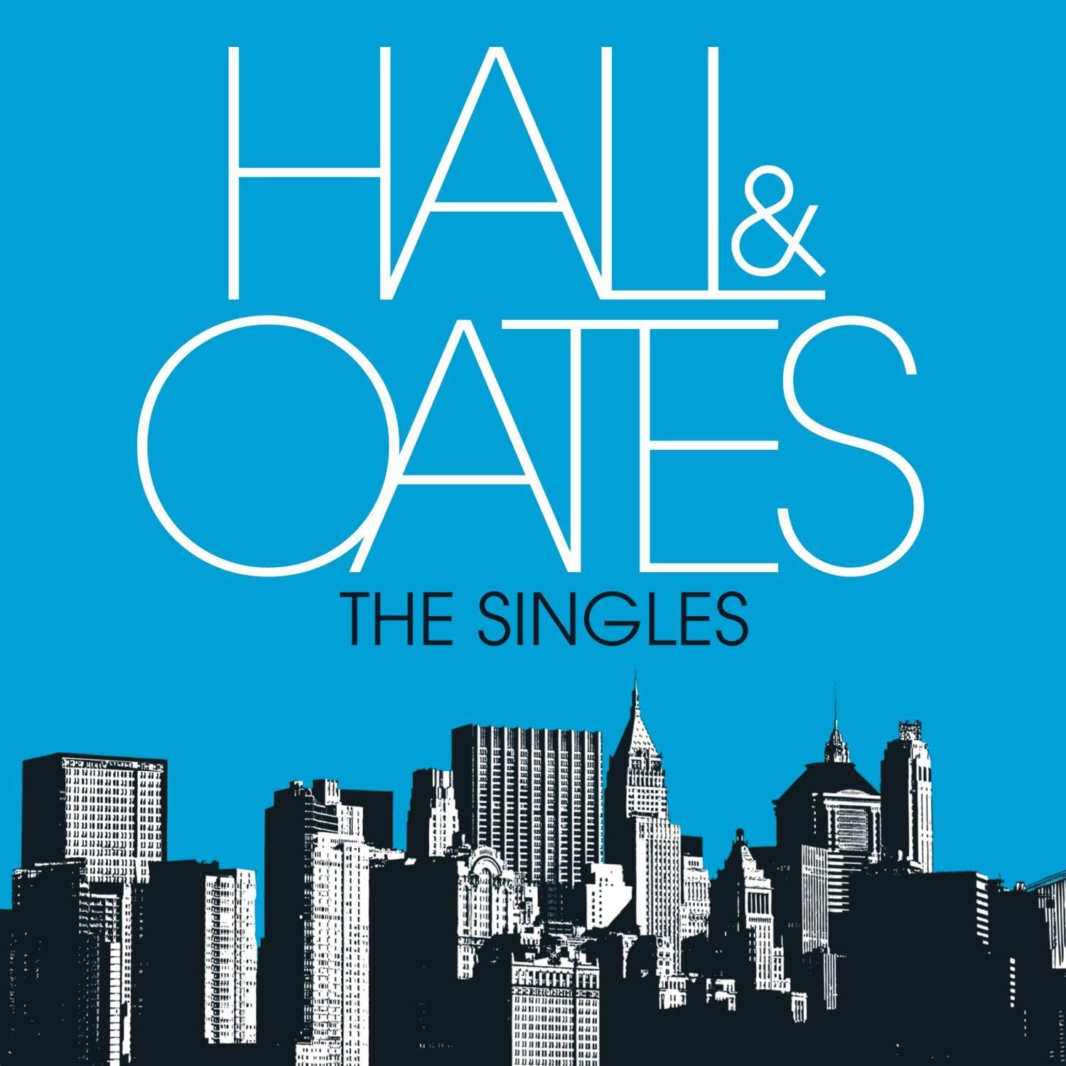 Detalle de Daryl Hall & John Oates The Singles CD, 17-track pop collection