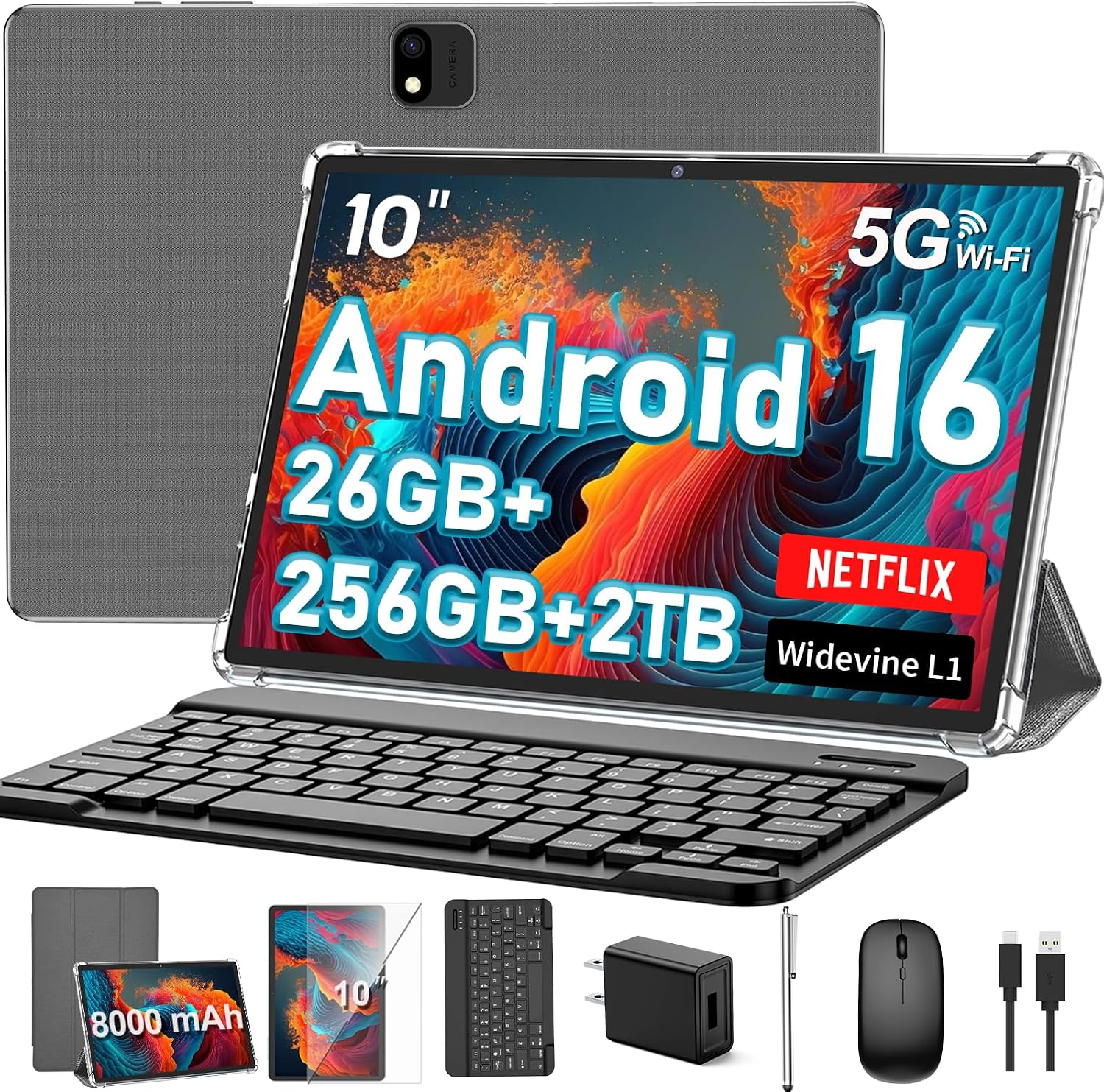 Detalle de Relndoo 10-inch Android tablet