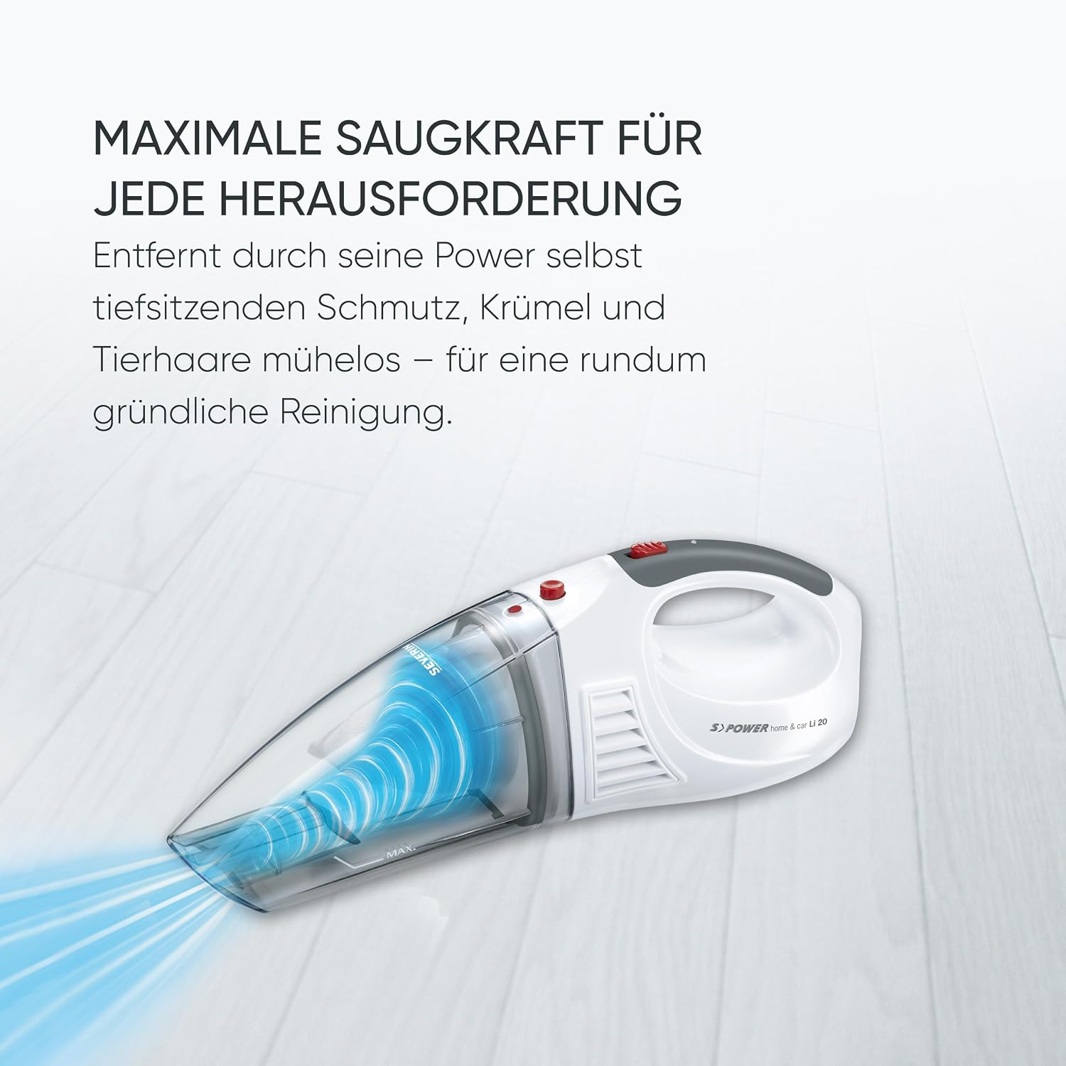 Thumbnail 5 de SEVERIN S'POWER home & car 3-in-1 Akku-Handstaubsauger HV 7144