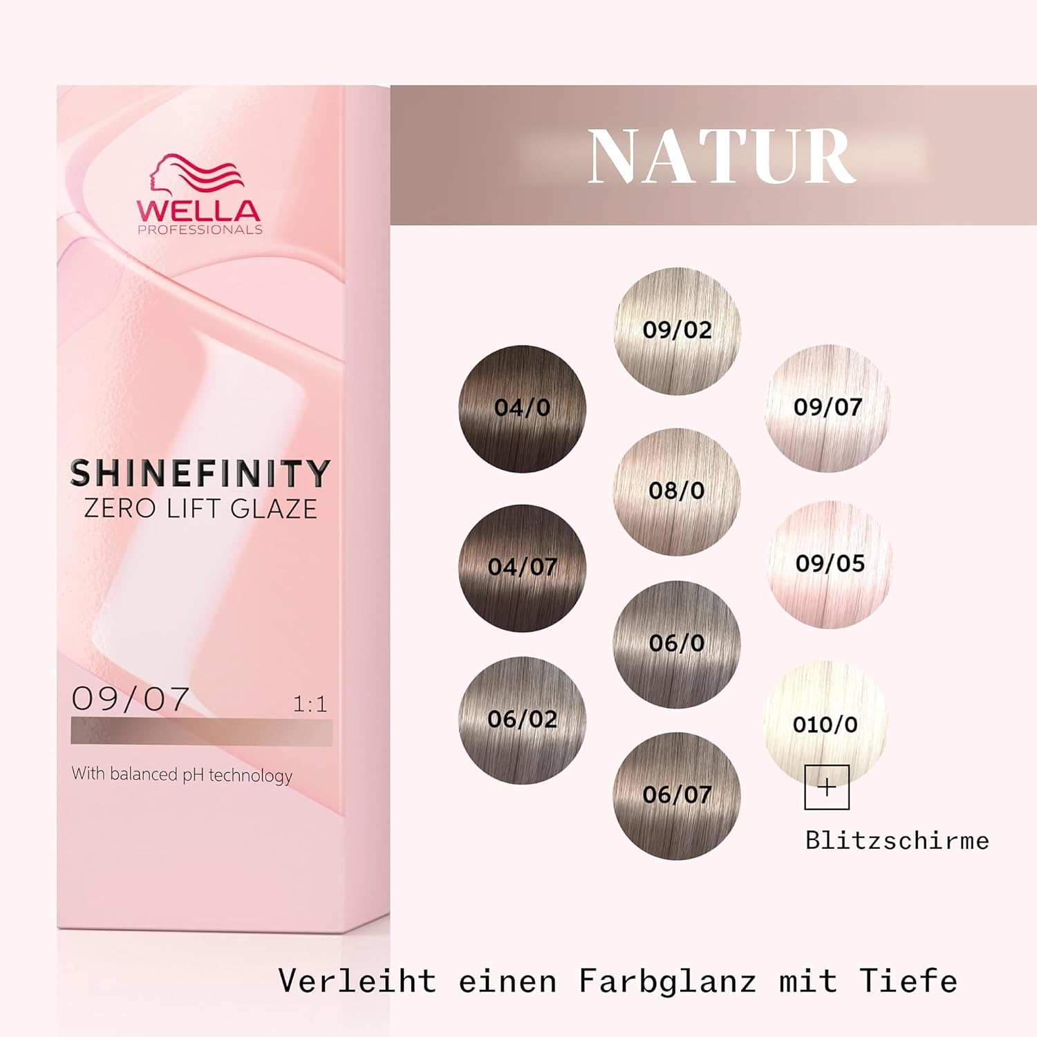 Thumbnail 4 de Wella Professionals Shinefinity Glaze – haarschonende demi-permanente Tönung für natürlichen Glanz (pH-neutral, ohne Ammoniak, vegan)