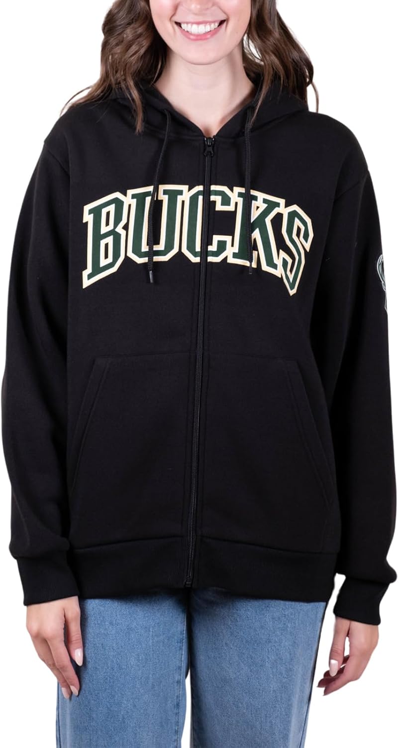 Thumbnail 6 de Ultra Game Women’s NBA Official Super Soft Full Zip Hoodie Sweatshirt