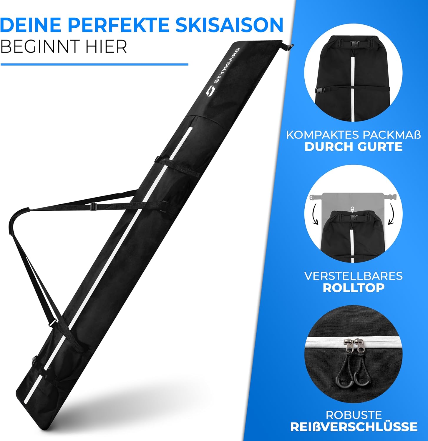 Thumbnail 6 de STYNGARD Helsinki Skitasche 140–200 cm