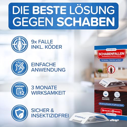 Thumbnail 1 de Patronus Schabenfalle [9X] mit effektiven & giftfreien Ködertabletten
