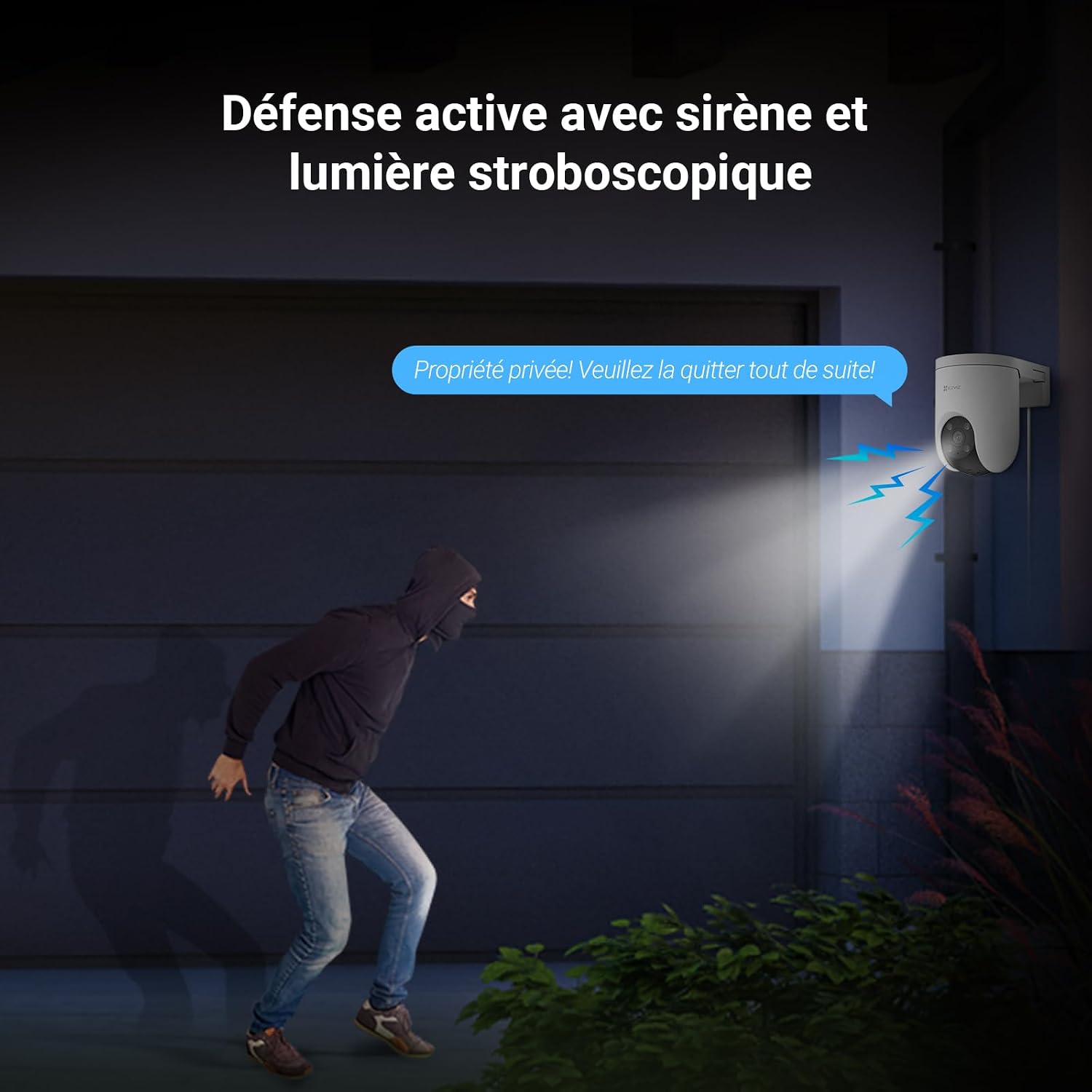 Thumbnail 5 de EZVIZ H8c Caméra de surveillance 2K avec suivi automatique