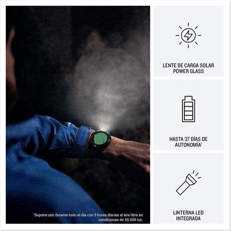 Thumbnail 1 de Garmin Fénix 7X Pro Solar Smartwatch 51mm Gris