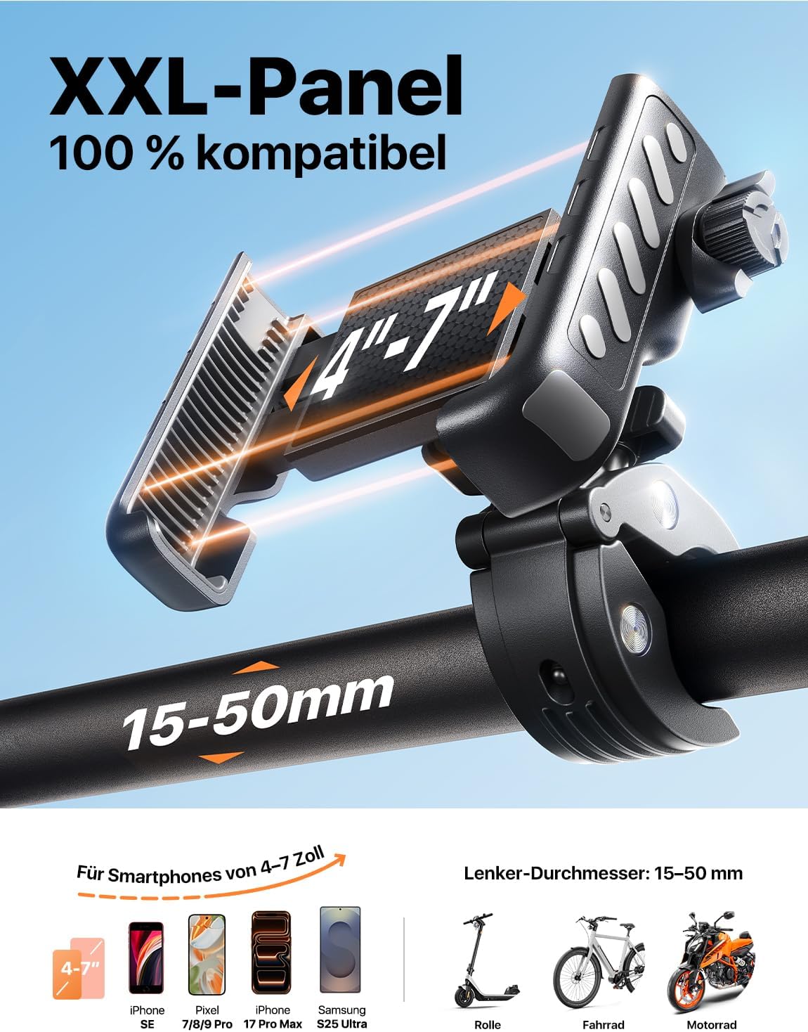 Thumbnail 6 de andobil Handyhalterung Fahrrad 360°