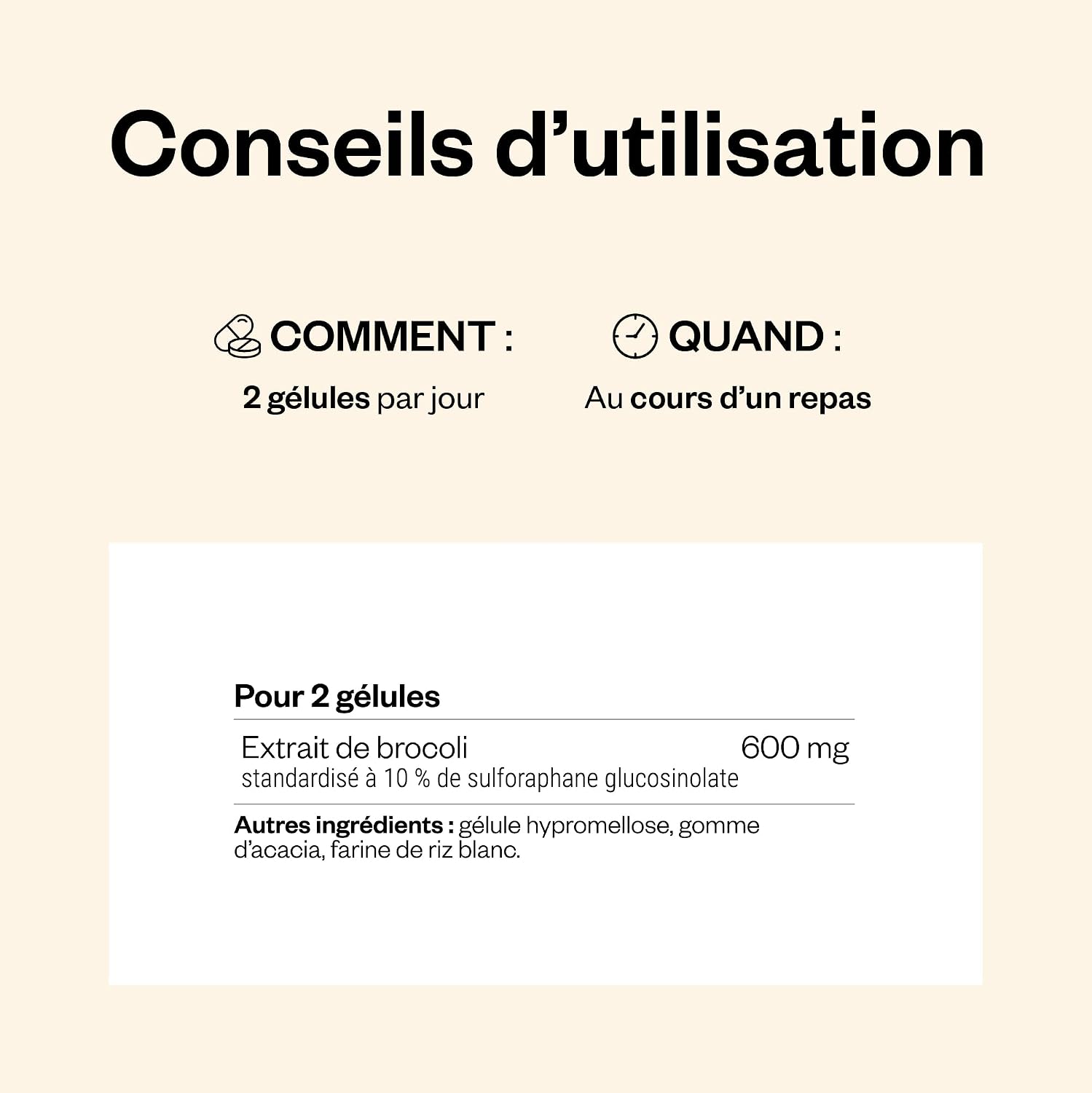 Thumbnail 6 de Supersmart Broccoli Sulforaphane Glucosinolate – extrait de brocoli standardisé à 10%
