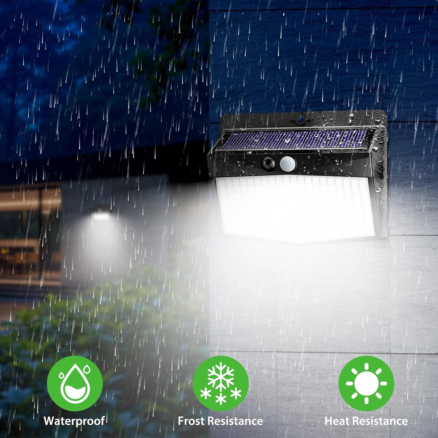 Thumbnail 4 de nipify Luz Solar Exterior 2 Focos Sensor