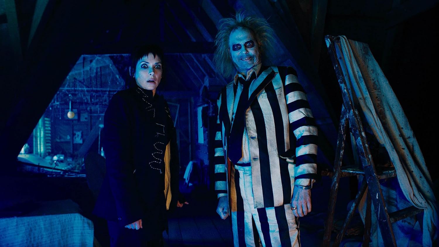 Detalle 1 de Beetlejuice Beetlejuice 883929832866 2-Film DVD Collection, English