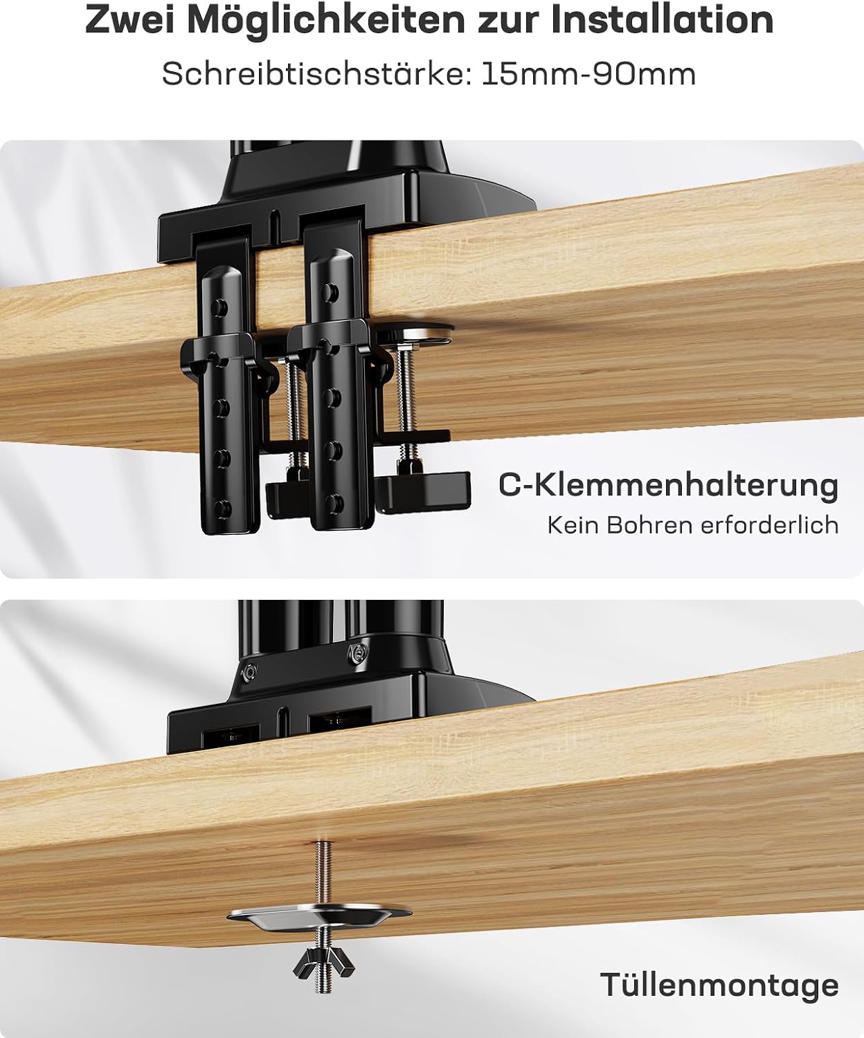 Thumbnail 5 de HUANUO Monitor Halterung 13–32 Zoll 🖥