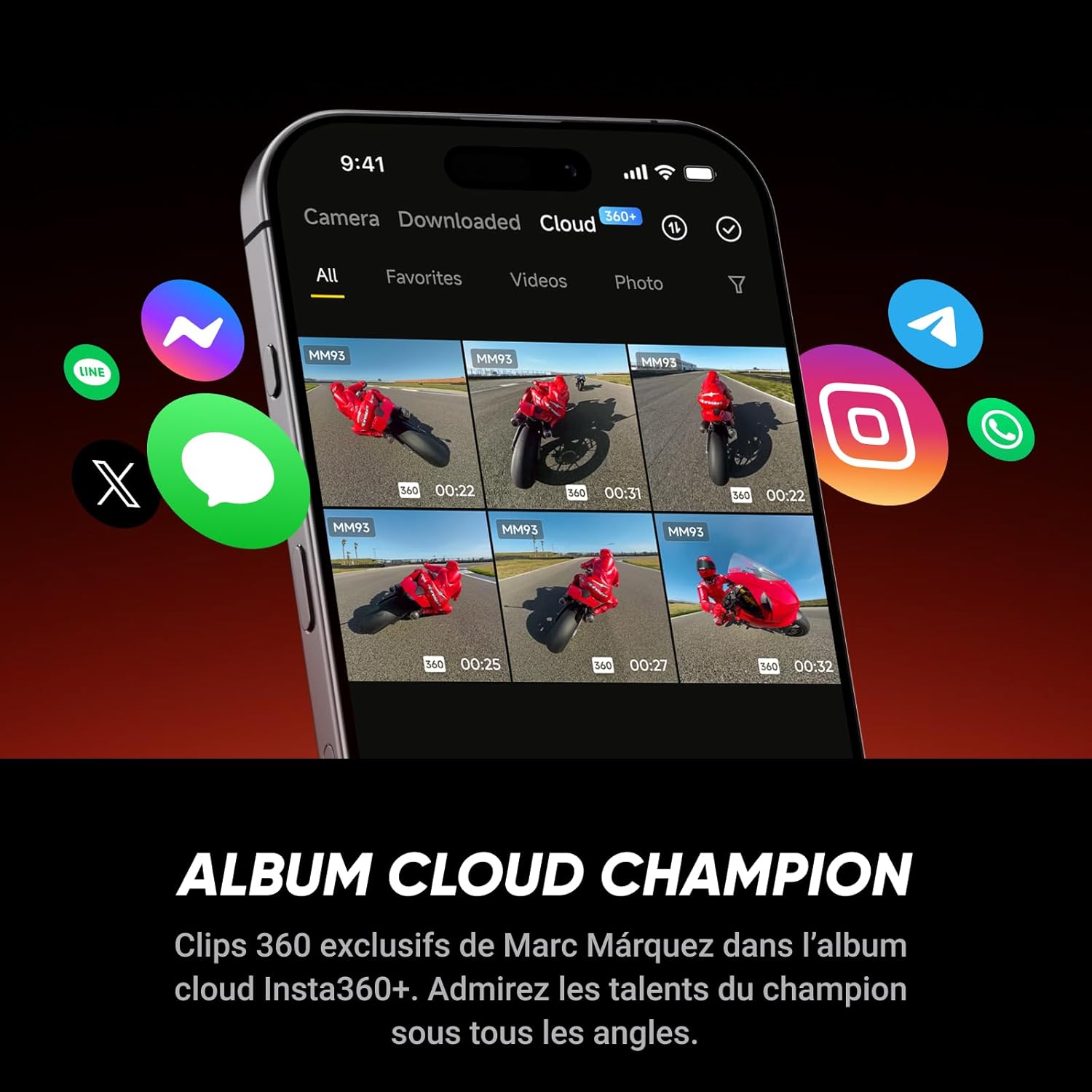 Thumbnail 2 de Insta360 X5 8K étanche MM93