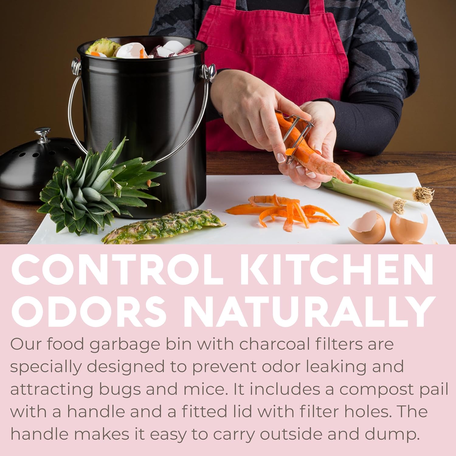 Thumbnail 4 de EPICA Countertop Compost Bin 1.3 Gallon ๐