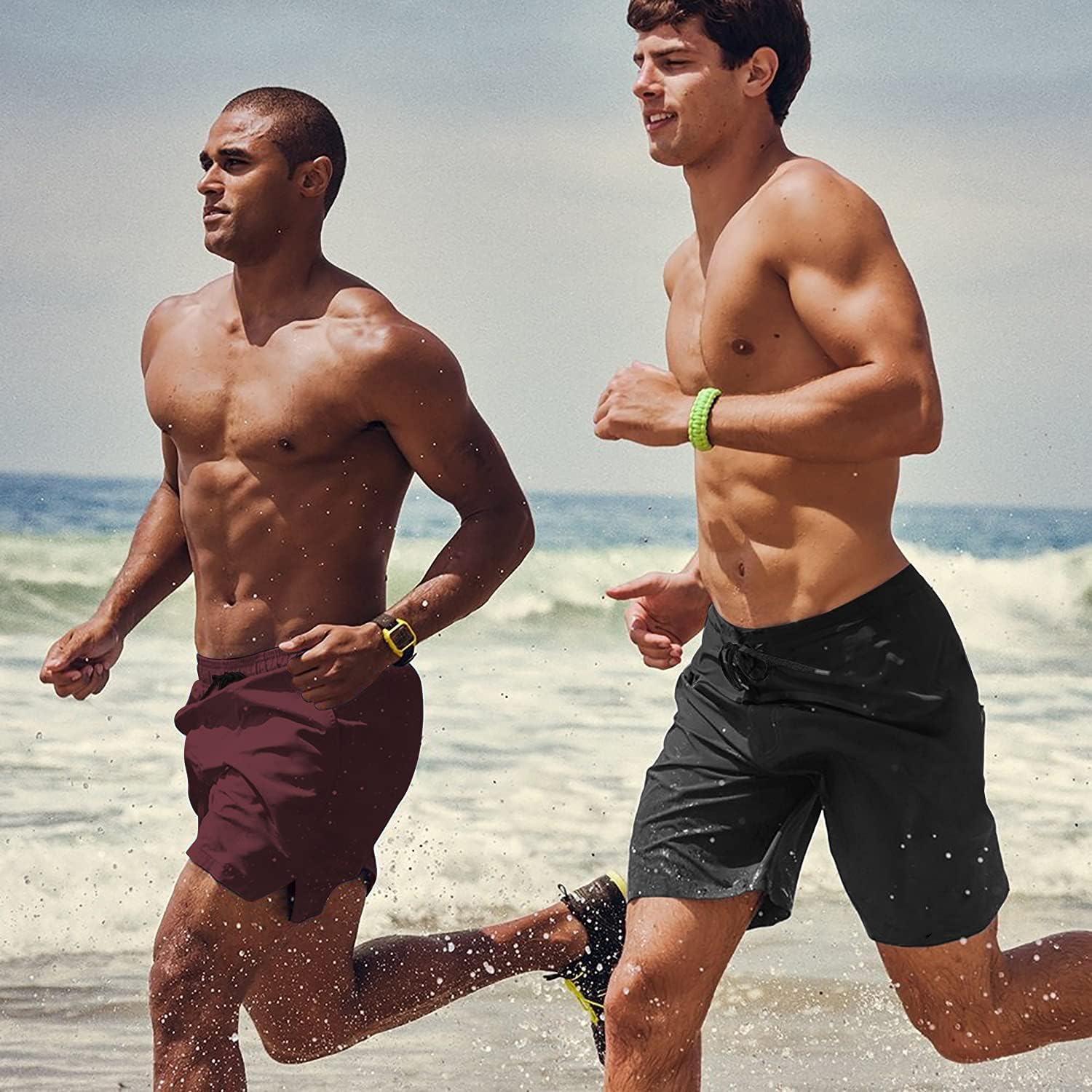 Thumbnail 2 de COOFANDY Men's Swim Trunks Quick Dry Board Shorts