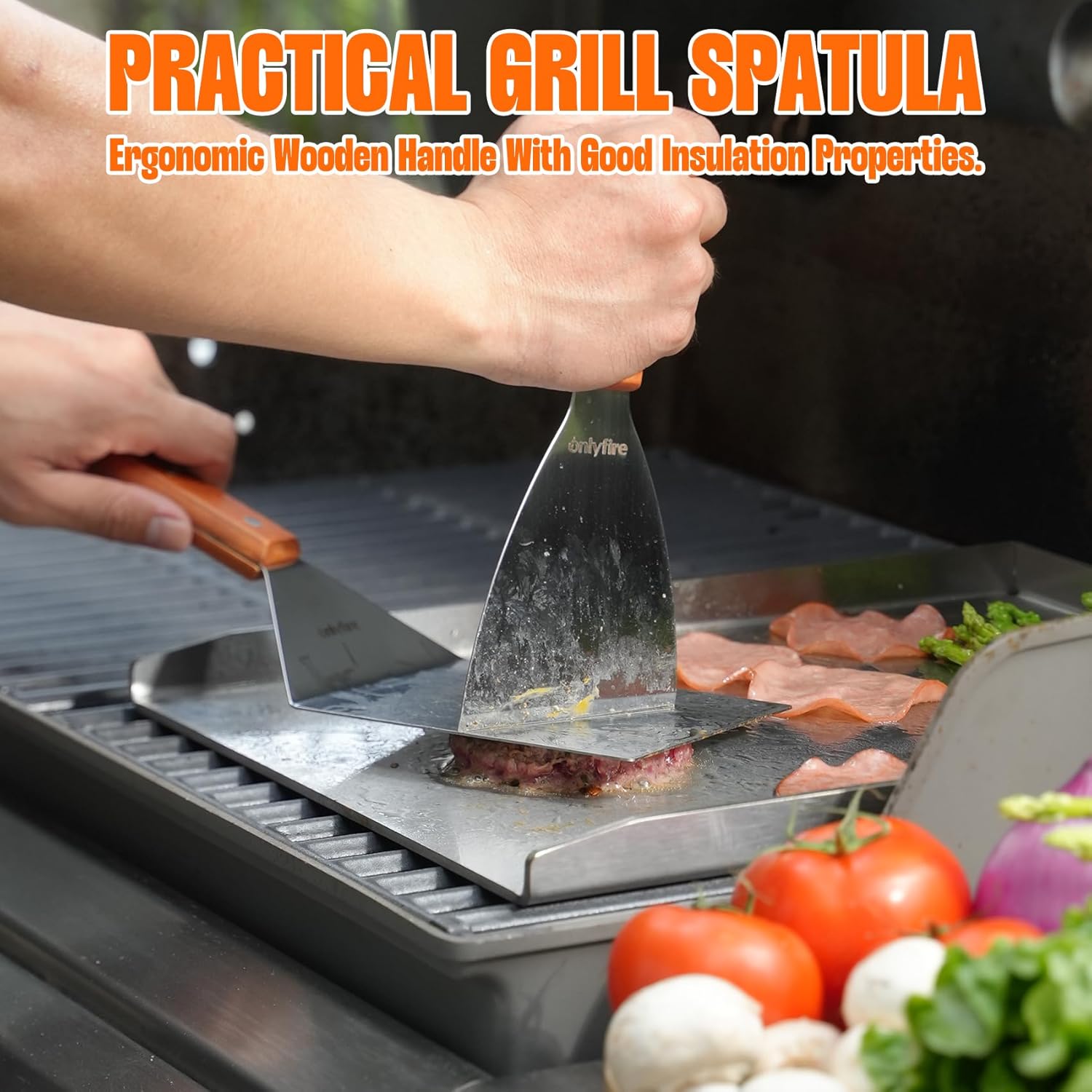 Thumbnail 5 de Onlyfire Piastra per Grill 40×30 cm