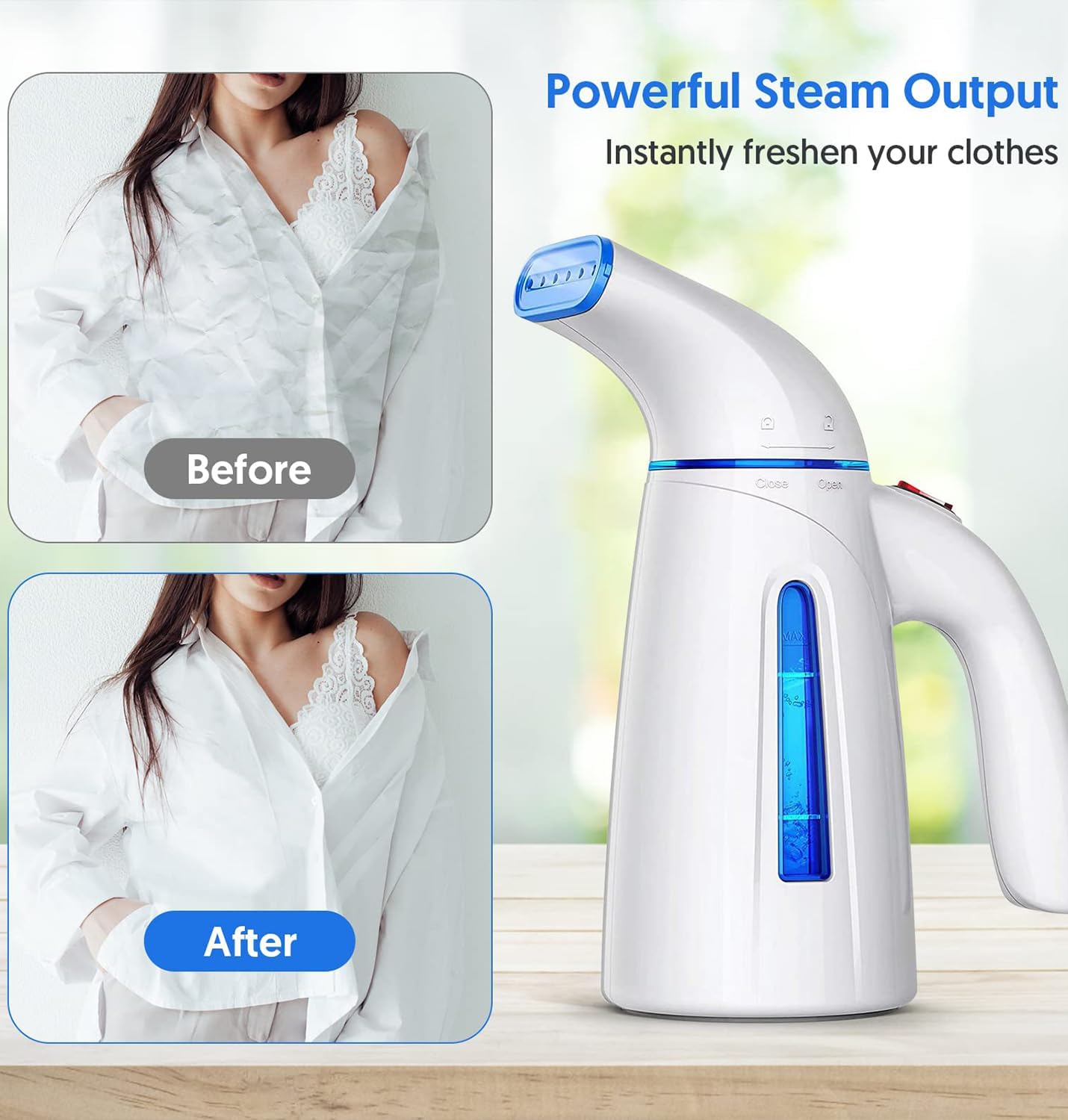Detalle 2 de OGHom Handheld Steamer 240ml