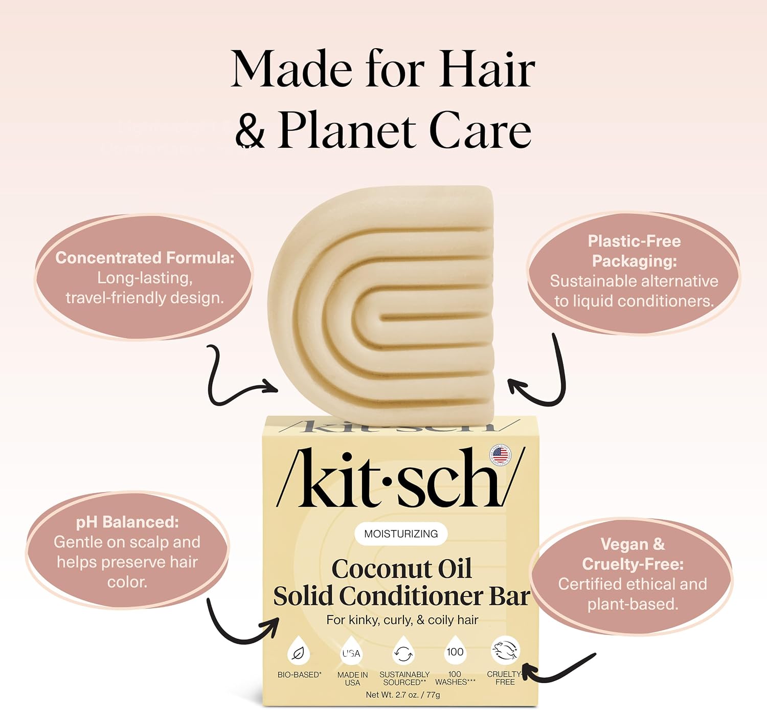 Detalle 2 de Kitsch Conditioner Bar 77g
