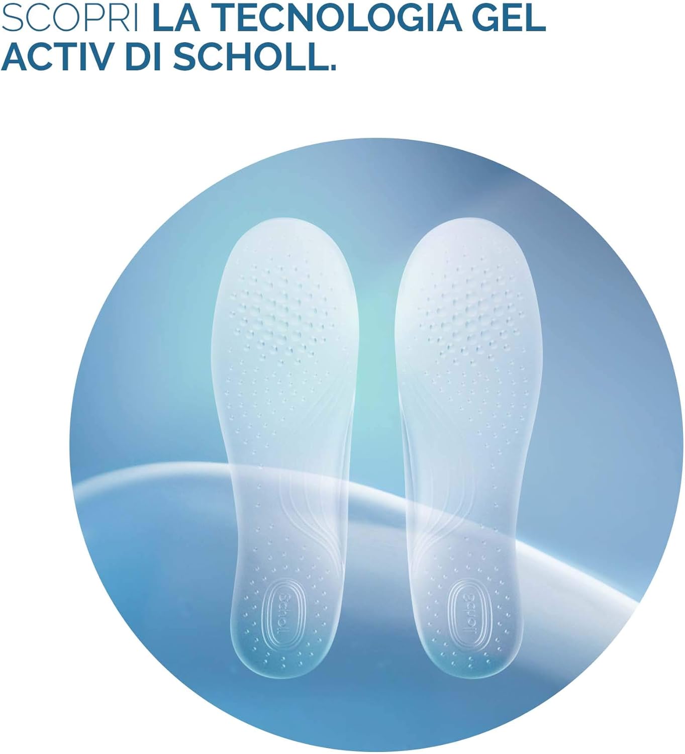 Thumbnail 1 de Scholl Gel Activ Solette Donna trasparente 1 paio