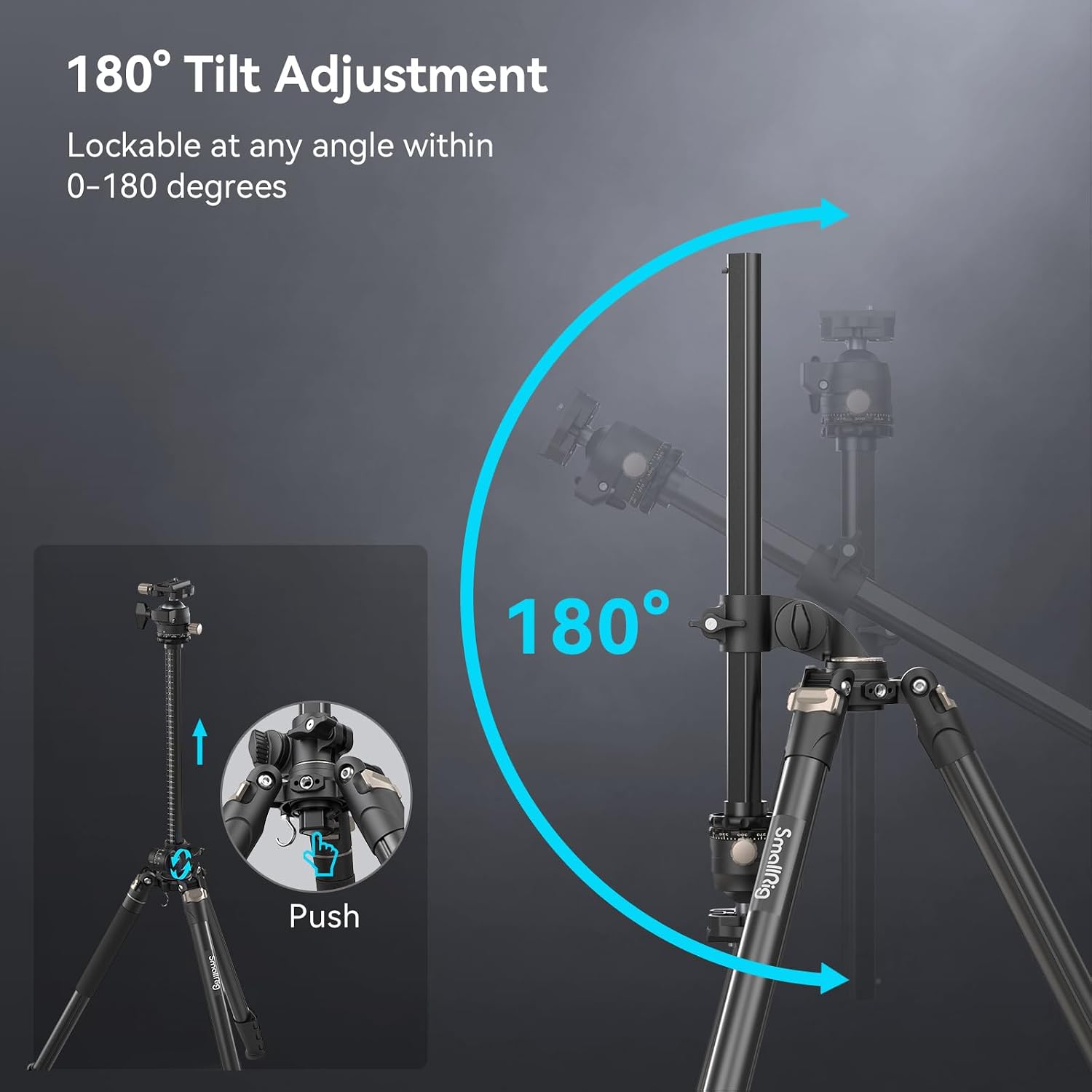 Detalle 2 de SMALLRIG CT200 Trépied 185 cm