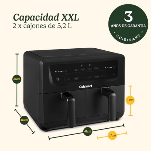 Thumbnail 8 de Cuisinart Freidora de Aire Doble Zona XXL 🍟 Sin PFAS
