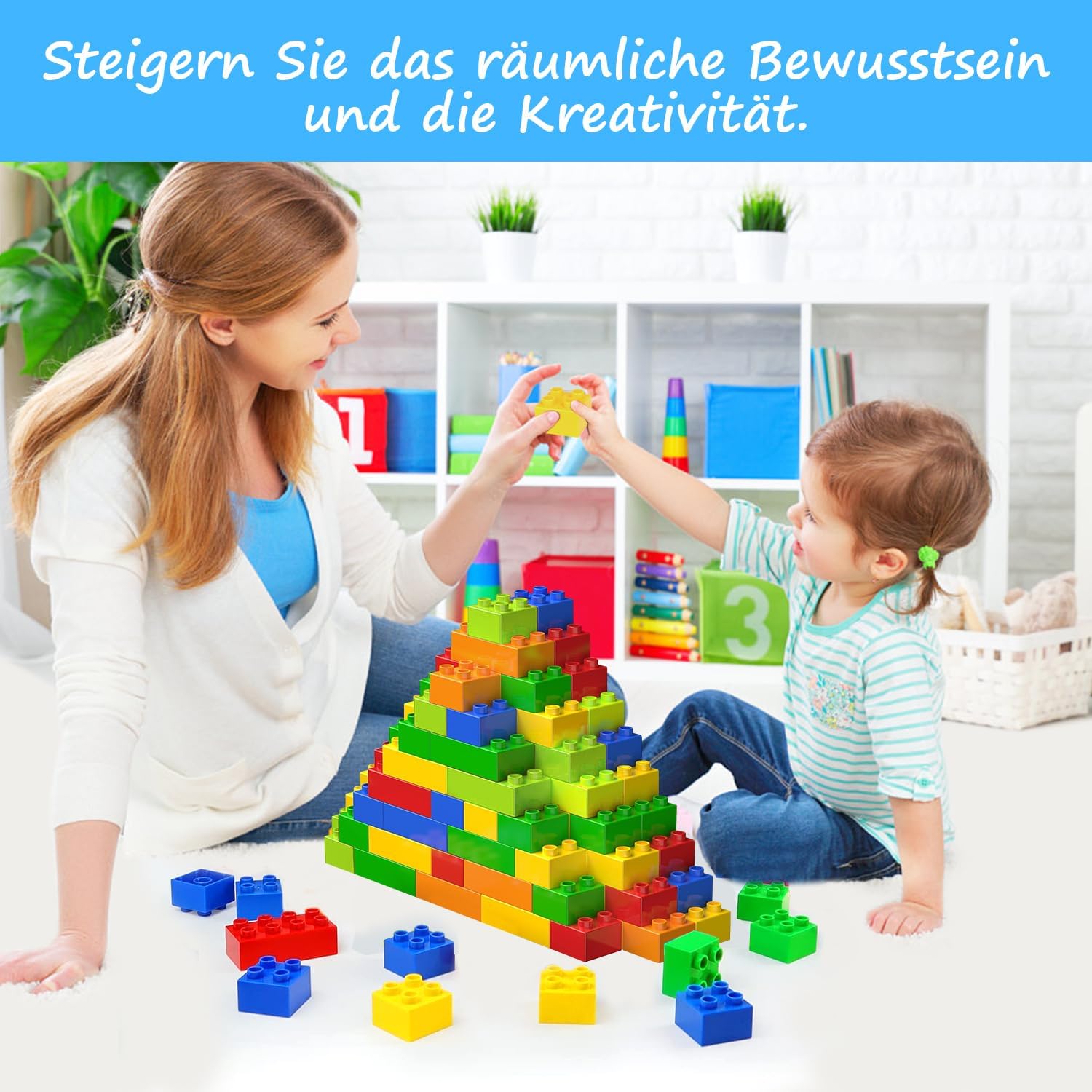 Thumbnail 5 de Cabeeskii Große Bausteine 168 Teile 🧱
