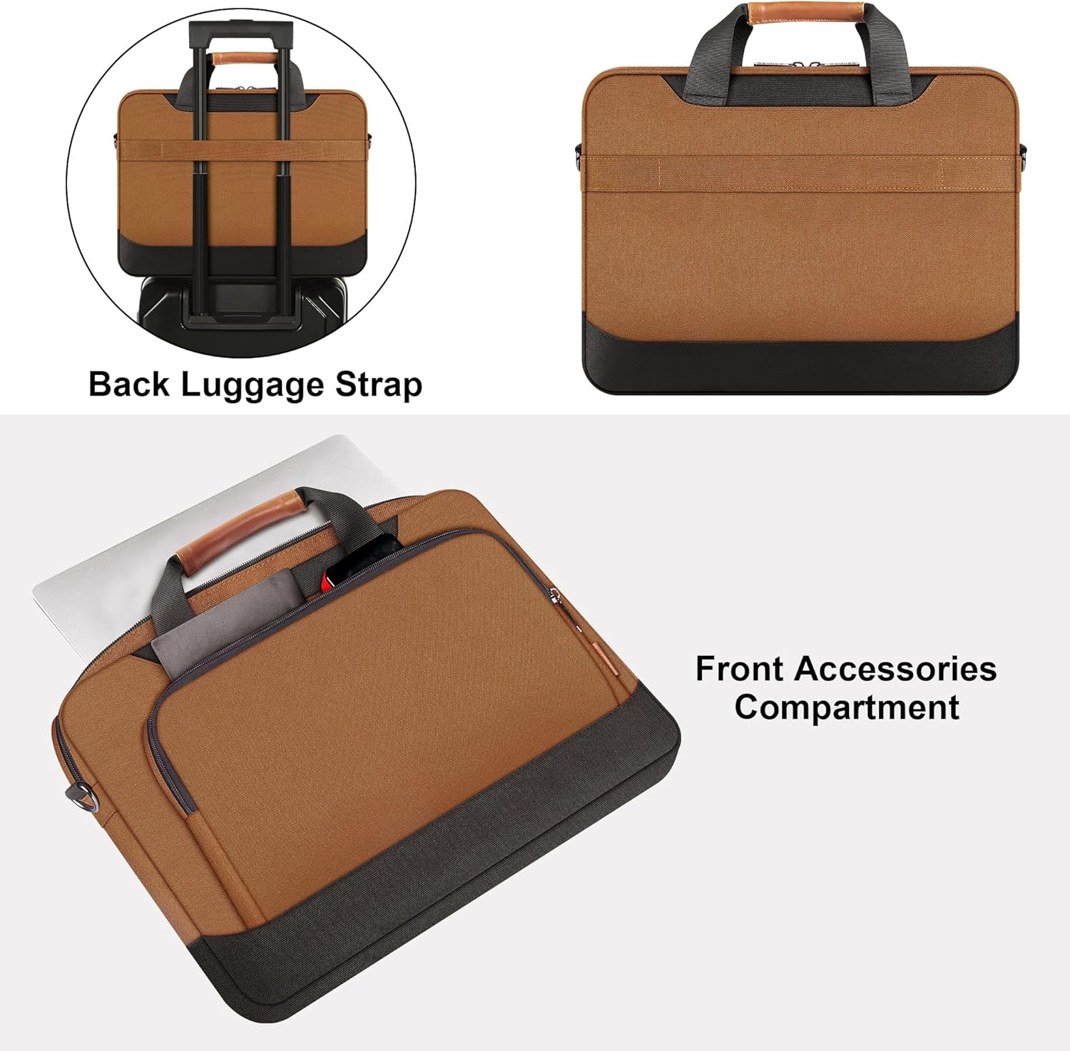 Thumbnail 2 de DOMISO Laptop Sleeve Case Large Capacity