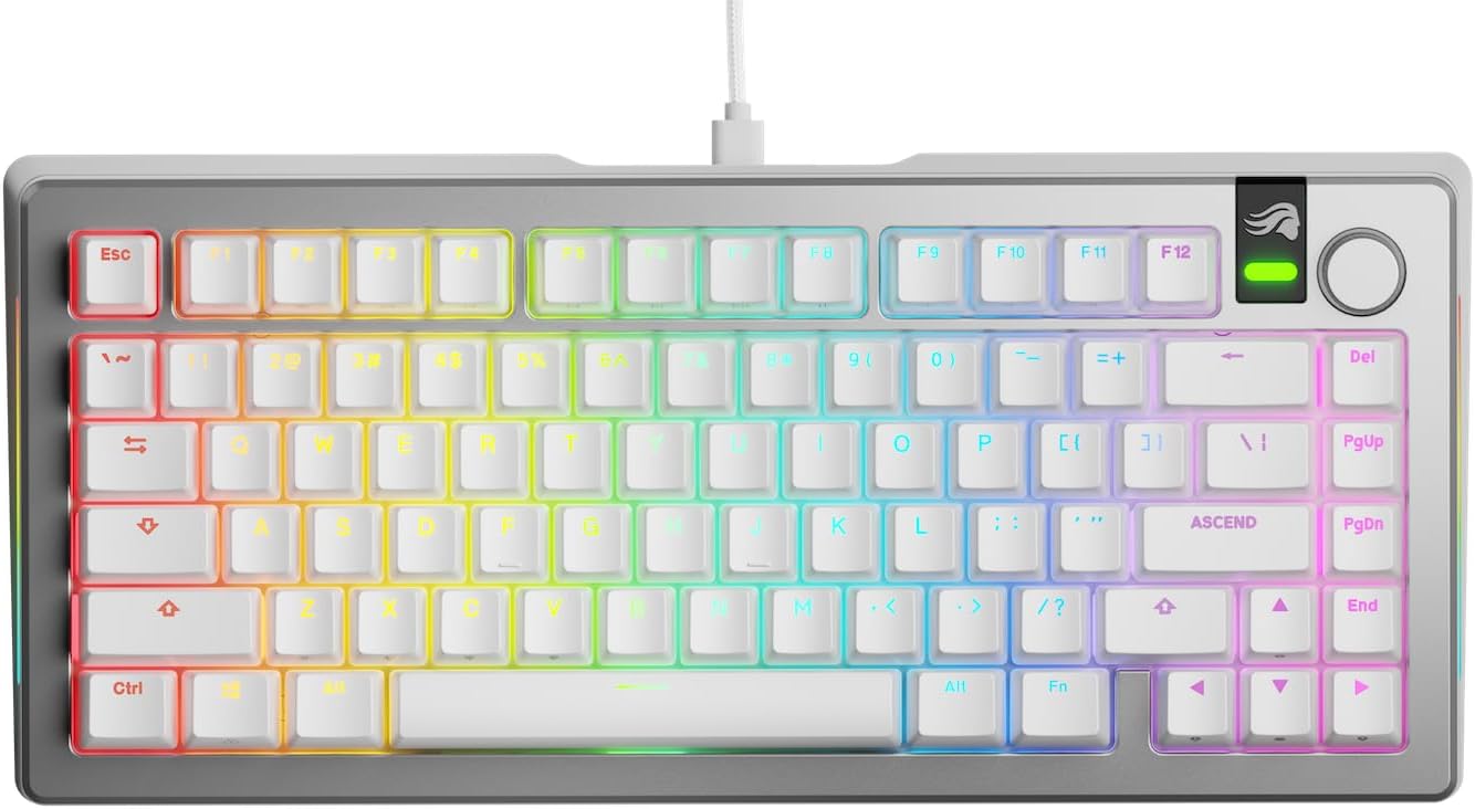 Thumbnail 6 de GLORIOUS GMMK 3 Pro (TKL 75%) clavier mécanique hot swap MX, châssis en aluminium et joints modulaires