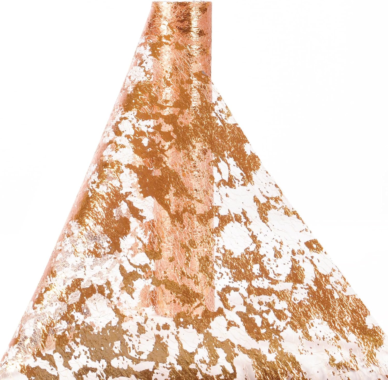 Detalle de AUAUY tafelloper met pailletten, roségoud, 10 m x 28 cm