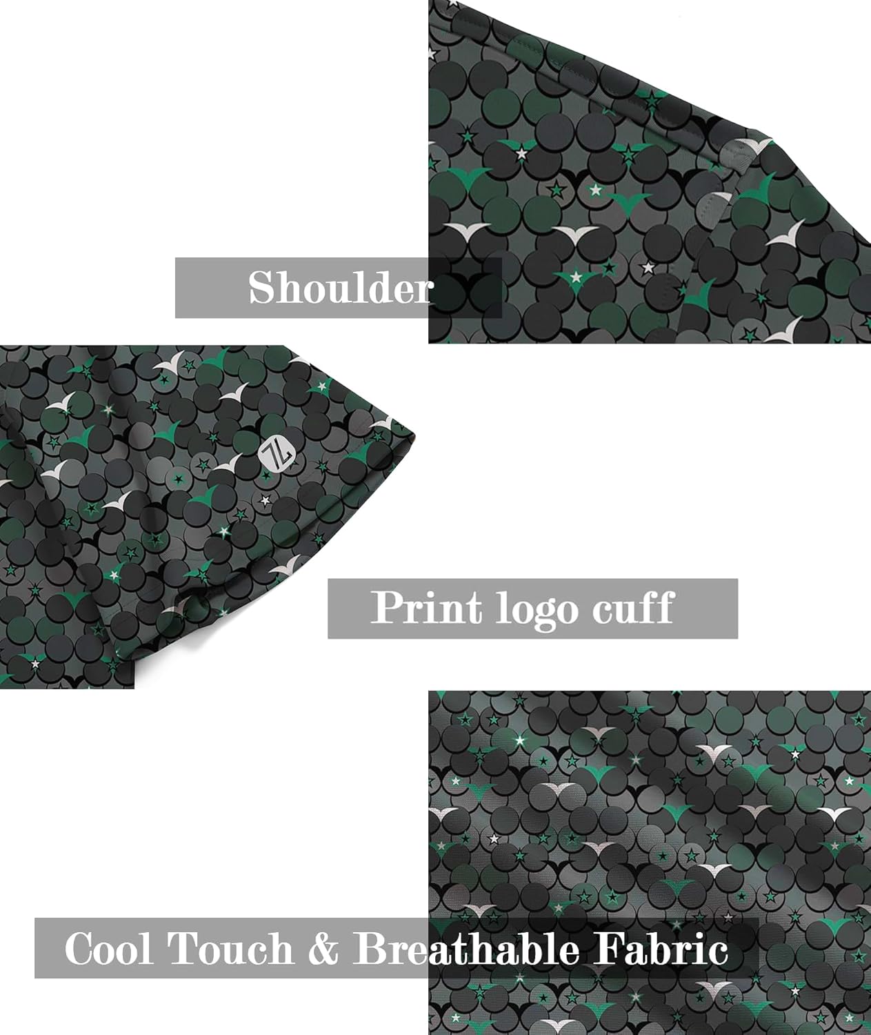 Detalle 1 de ZITY Golf Polo Shirt Moisture Wicking