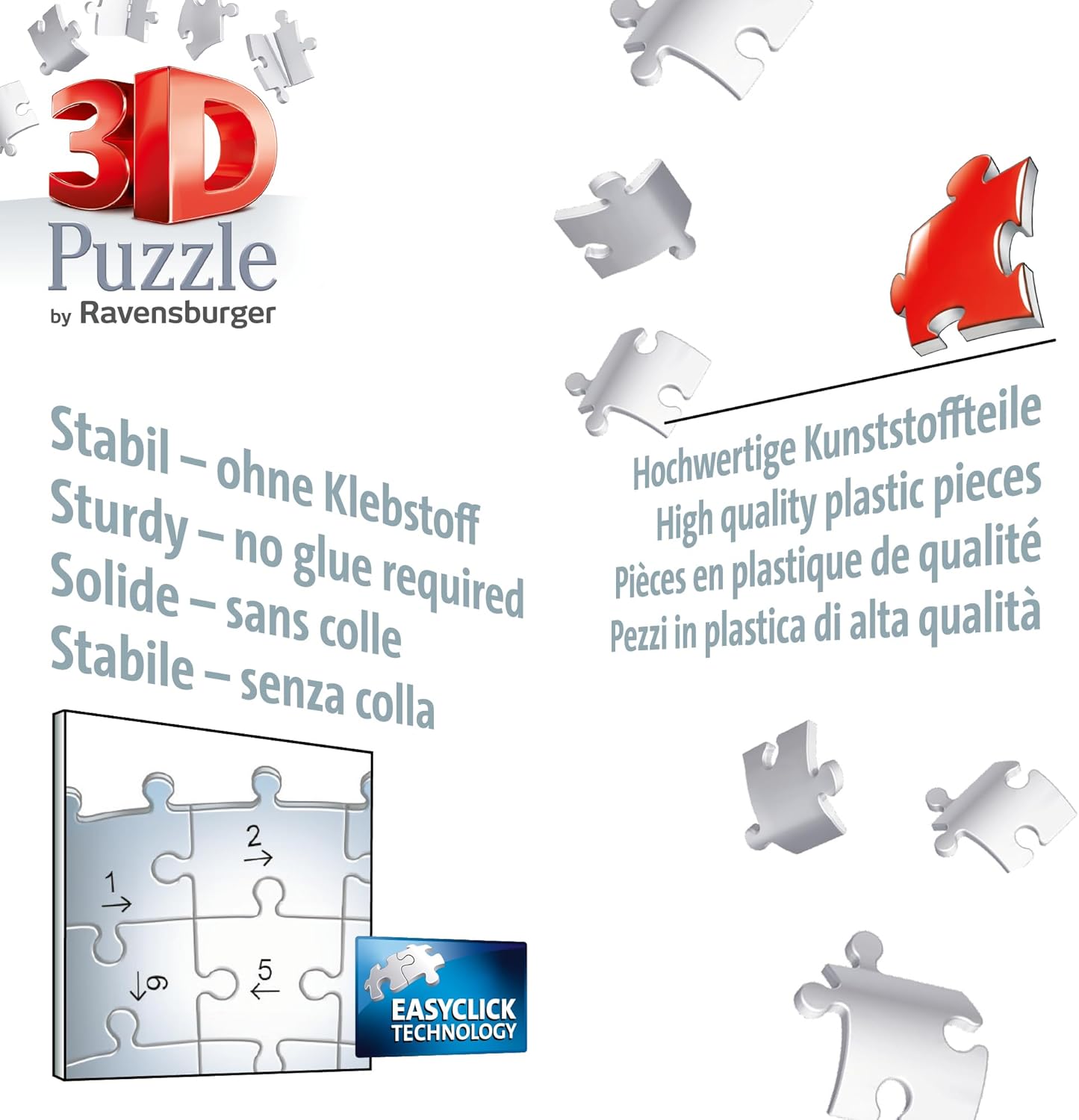 Thumbnail 4 de Ravensburger 3D Puzzle 11578 BB-8 – Astromech-Druide als Puzzle-Ball