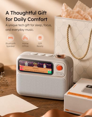 Thumbnail 8 de Divoom Flowtoo White Noise Machine, Bluetooth Speaker & Alarm Clock (White)