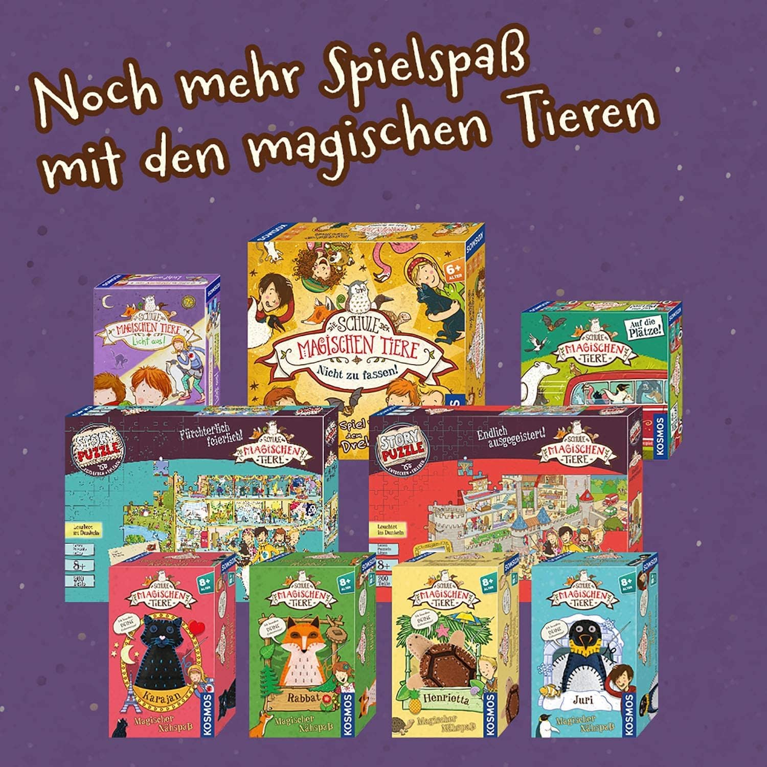Detalle 1 de Kosmos 698690 Story Puzzle mit 200 Teilen
