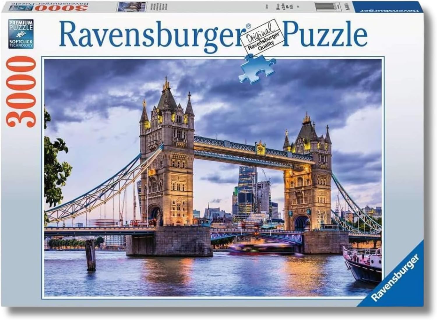 Detalle de Ravensburger La Bellissima Città 121x80 cm 🧩
