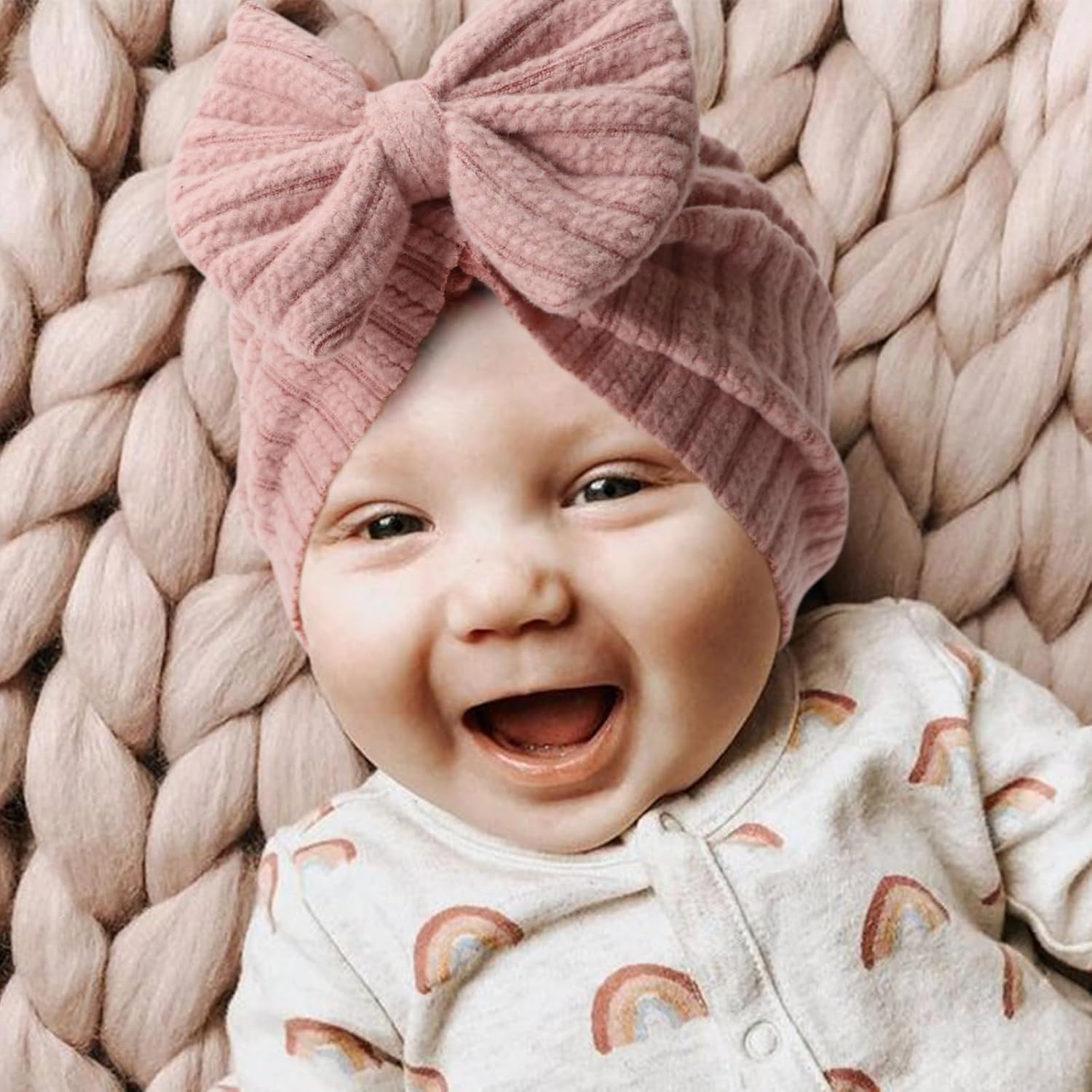 Thumbnail 2 de DRESHOW 5 Pieces Baby Turban Hats