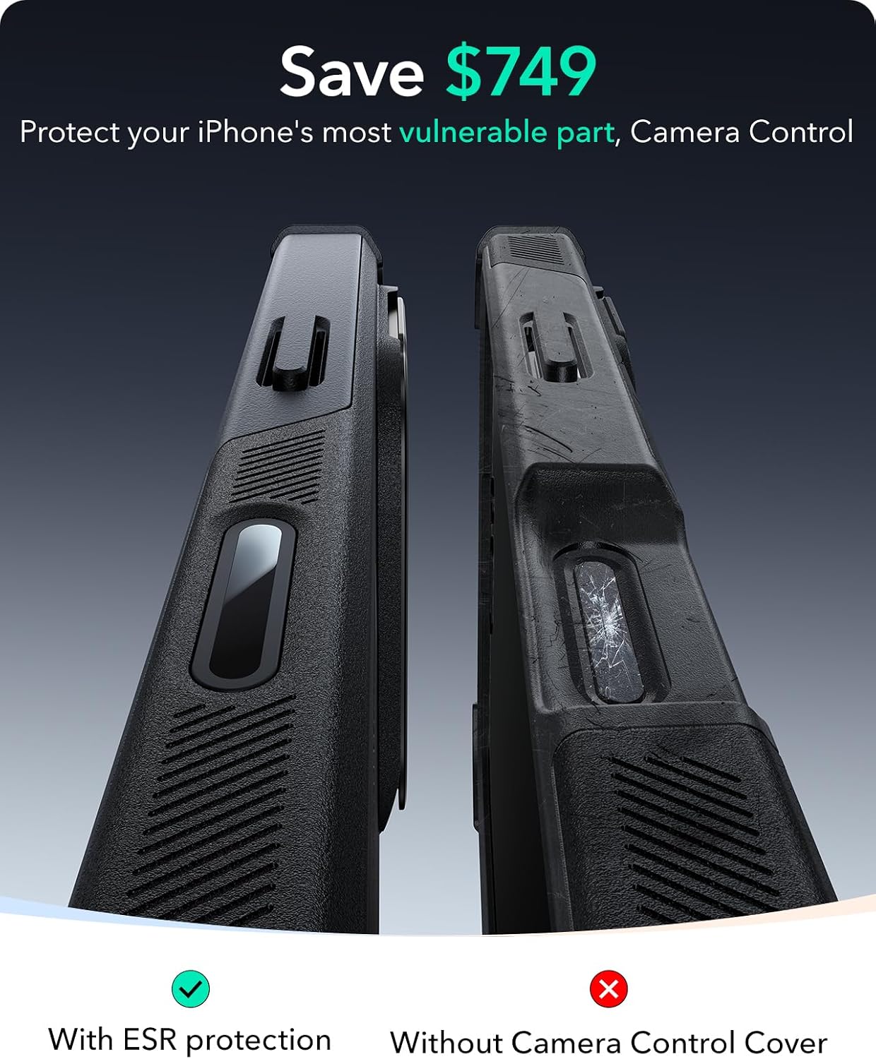 Thumbnail 3 de ESR Cyber Series Case for iPhone 16, 23ft drop protection