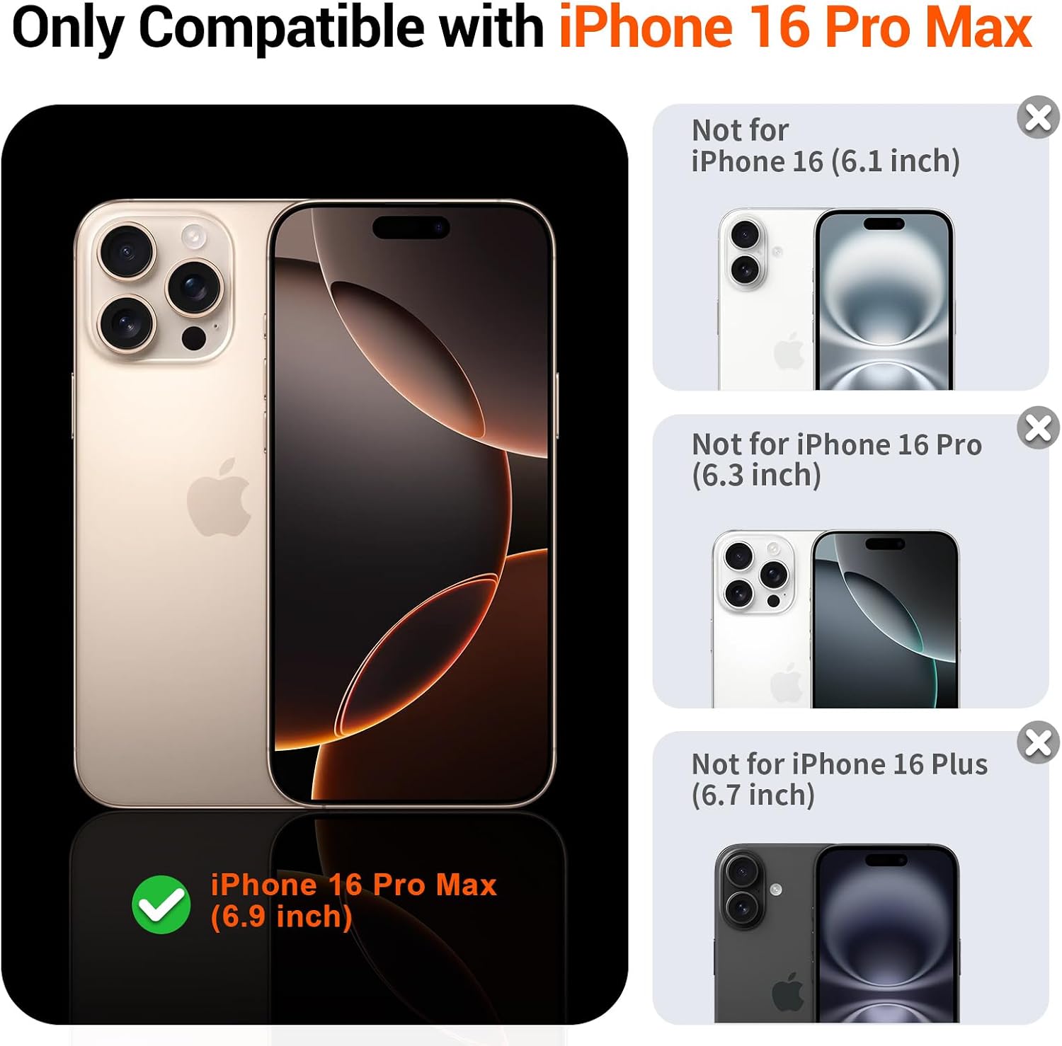 Detalle 2 de vnnink iPhone 16 Pro Max magnetic case