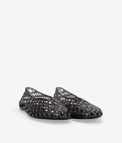 Detalle de BOSANOVA Manoletinas Bailarina en Malla de Goma – Negro, 37