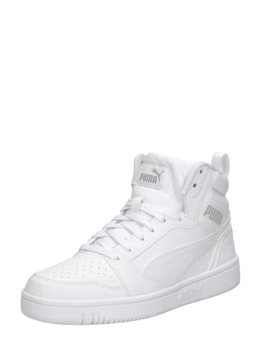 Thumbnail 3 de PUMA Rebound V6 Mid Jr – Scarpe da ginnastica unisex per bambini e ragazzi (38 EU) con tomaia sintetica e suola in gomma