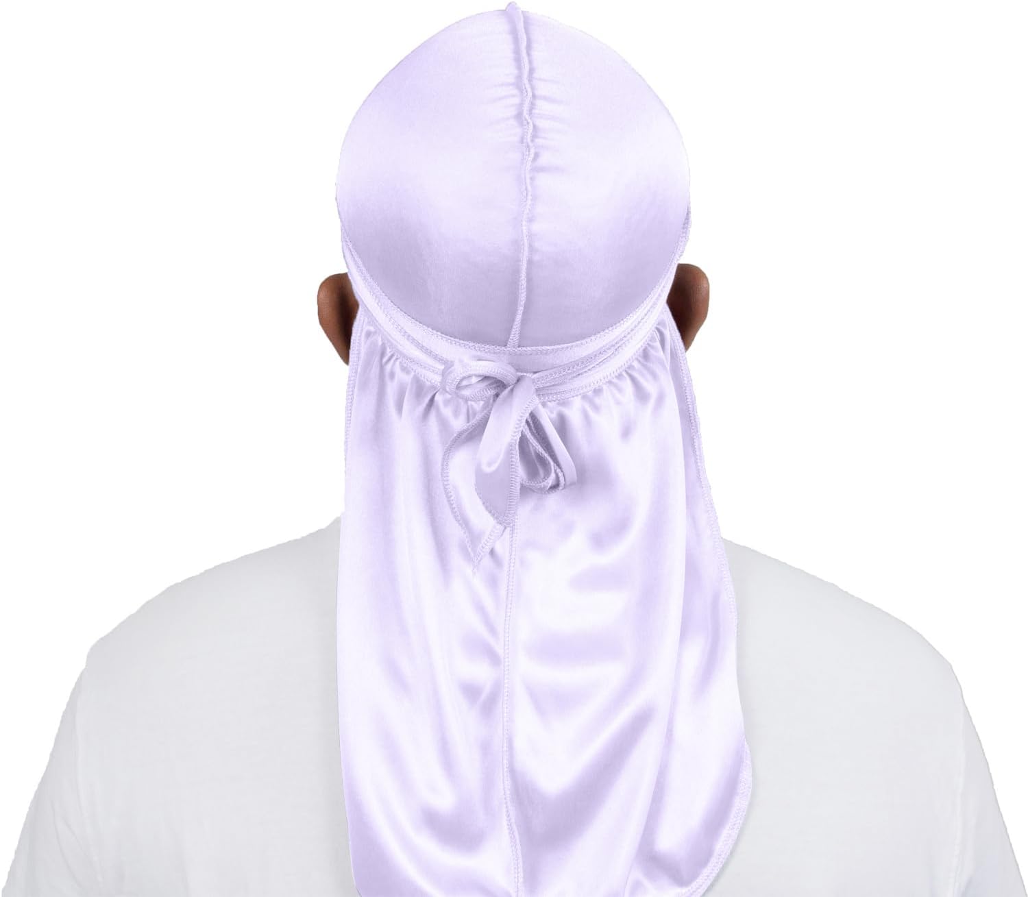 Detalle de ForceWave 4PCS Silky Durags with Wave Cap for 360 Waves, Unisex Fit