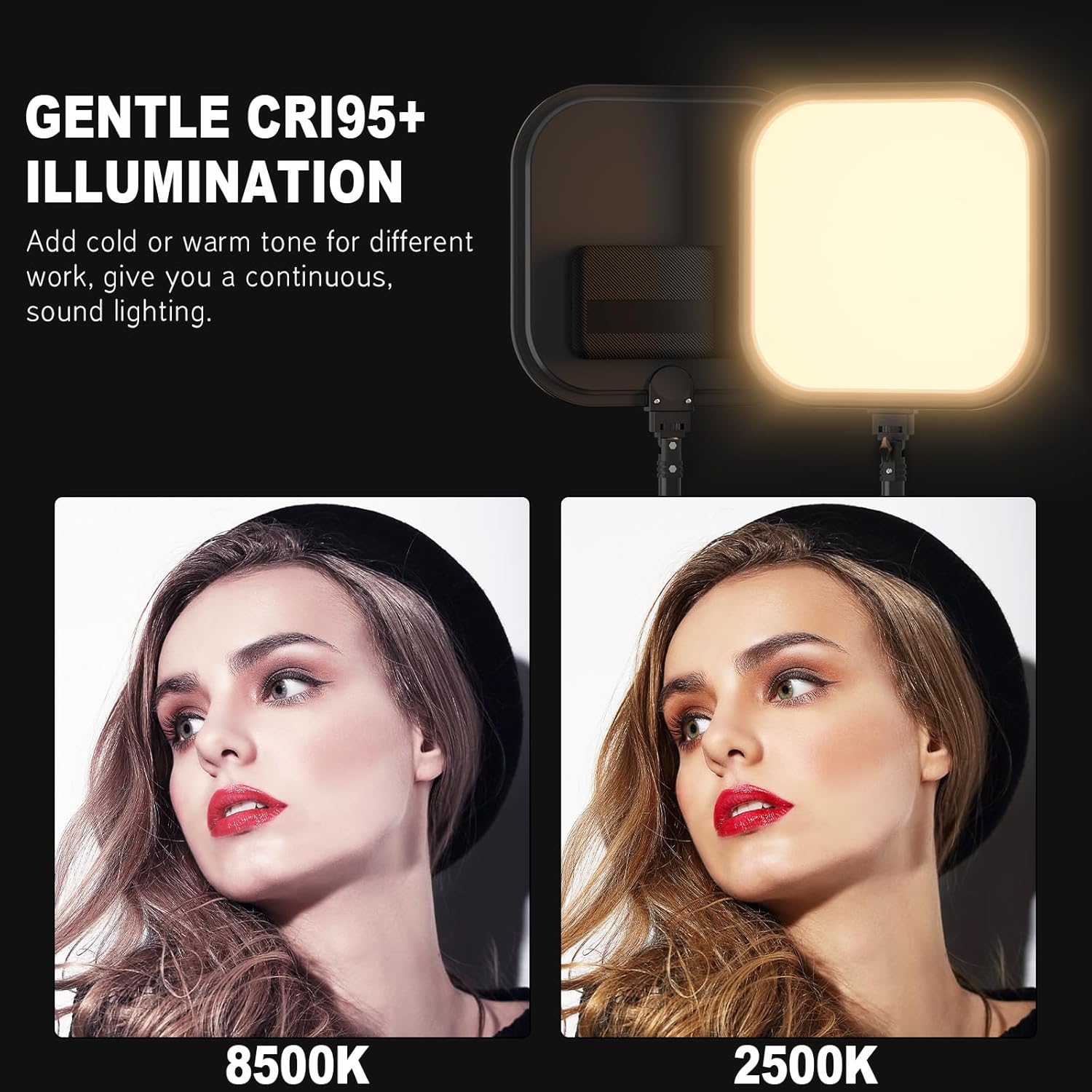 Detalle de Hagibis 15W LED Video Lights kit