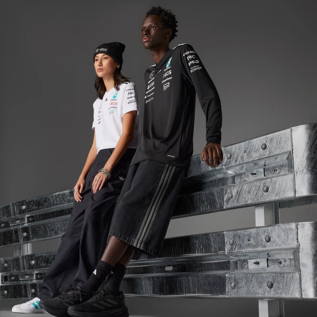 Detalle 2 de Camiseta de manga larga Mercedes AMG Petronas F1 Team Driver de Adidas