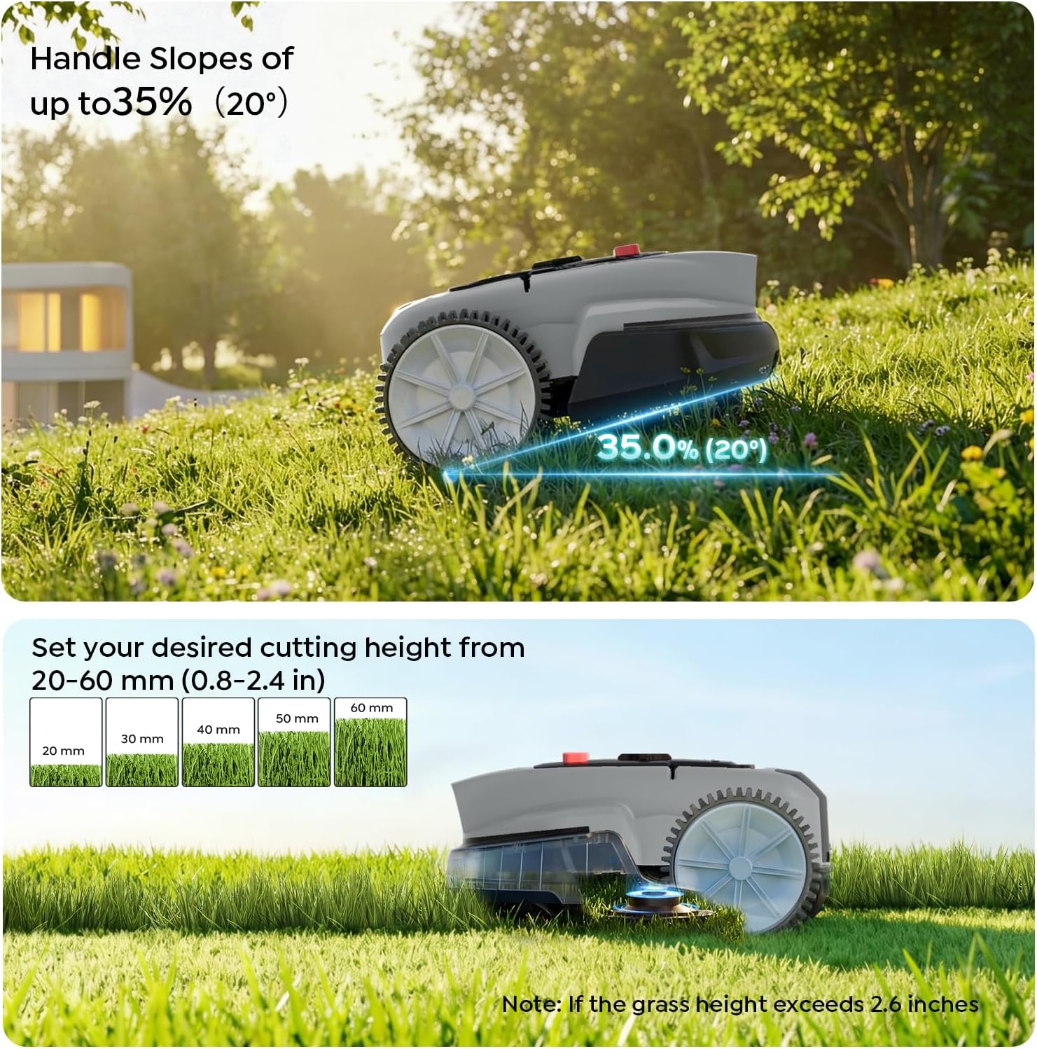 Thumbnail 6 de YARDCARE V3 Robot Lawn Mower with Vision Navigation