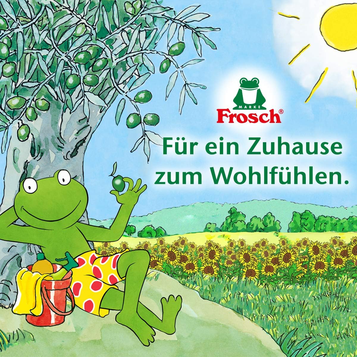 Detalle 2 de Frosch Oase lawendowy sen – uzupełnienie odświeżacza, 90 ml z patyczkami