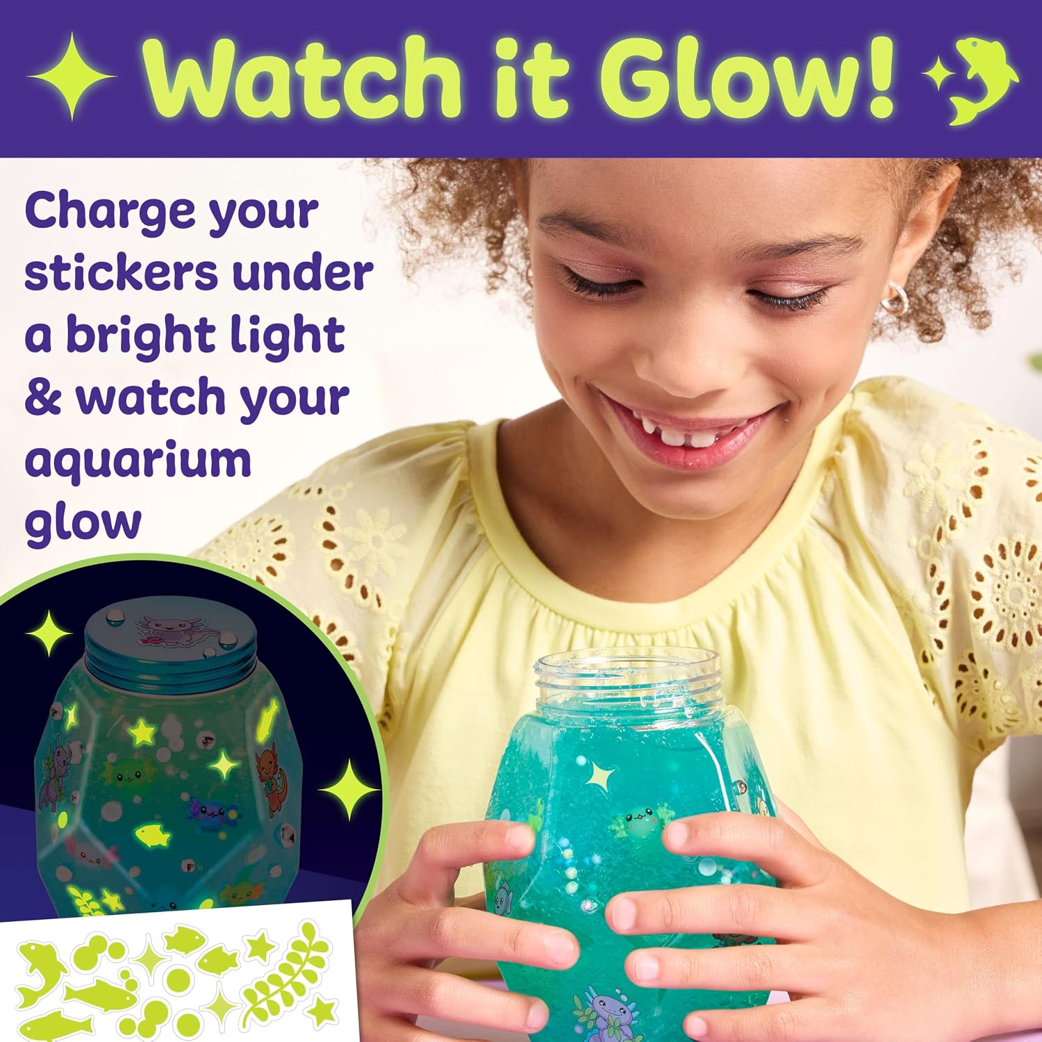 Thumbnail 6 de Creativity for Kids Axolotl Aquarium Craft Kit, Ages 6+