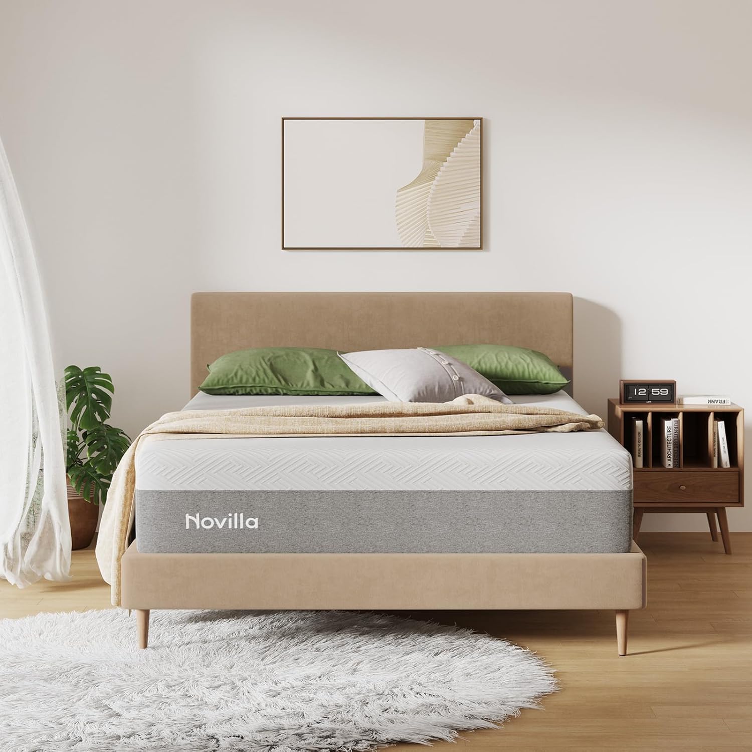 Novilla Bliss 10 inch Full Gel Memory Foam